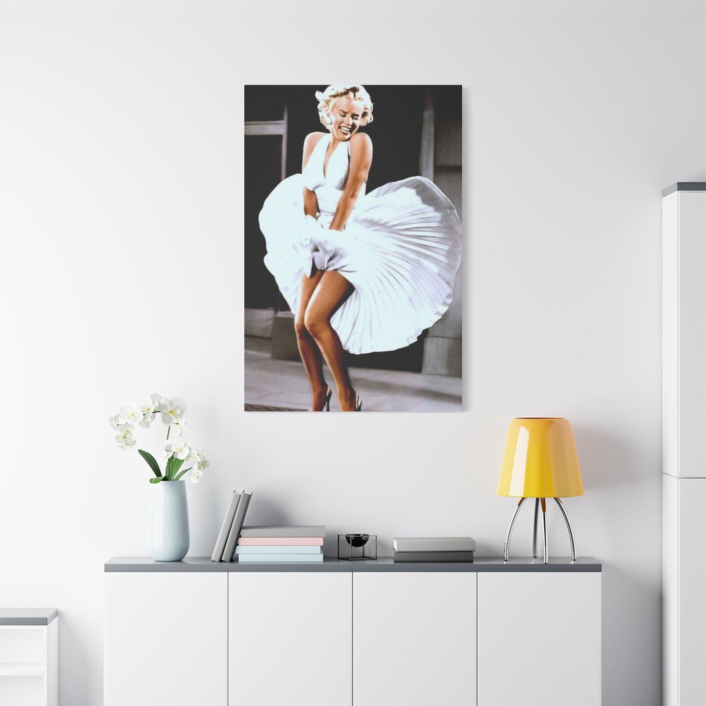 Beautiful Marilyn Monroe Dress Photo Wall Art & Canvas Prints