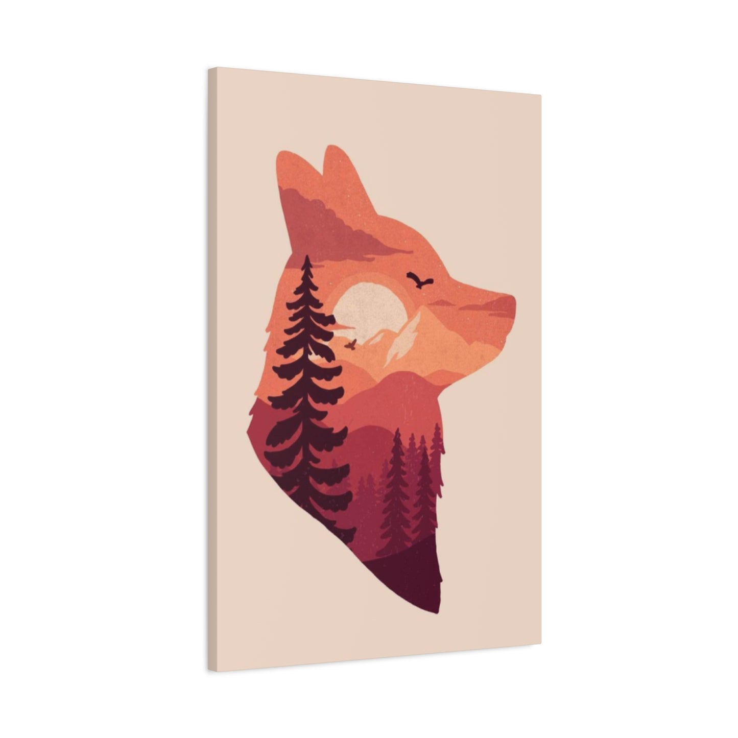 Abstract Fox Wall Art & Canvas Prints