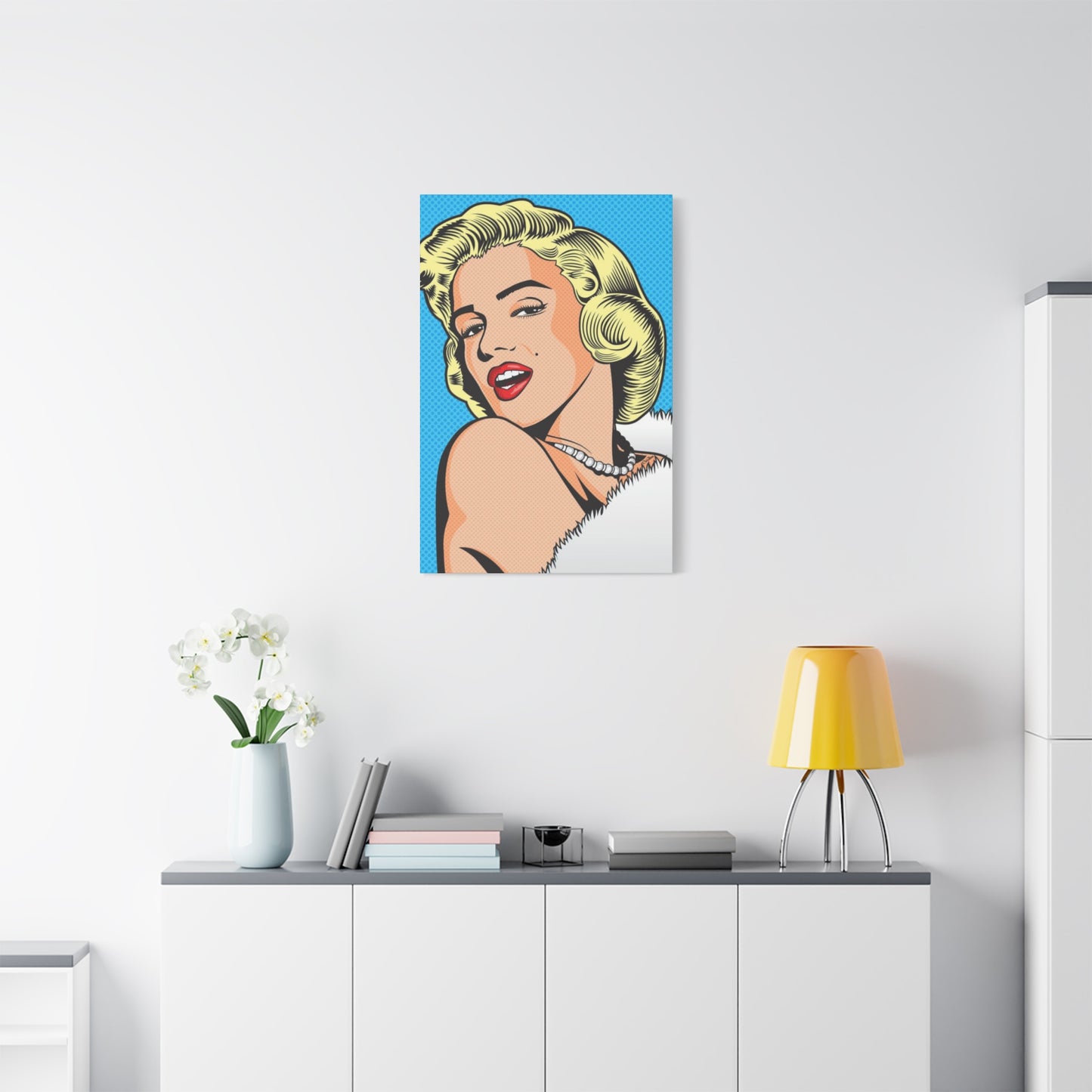 Marilyn Monroe Abstract Drawing Wall Art & Canvas Prints