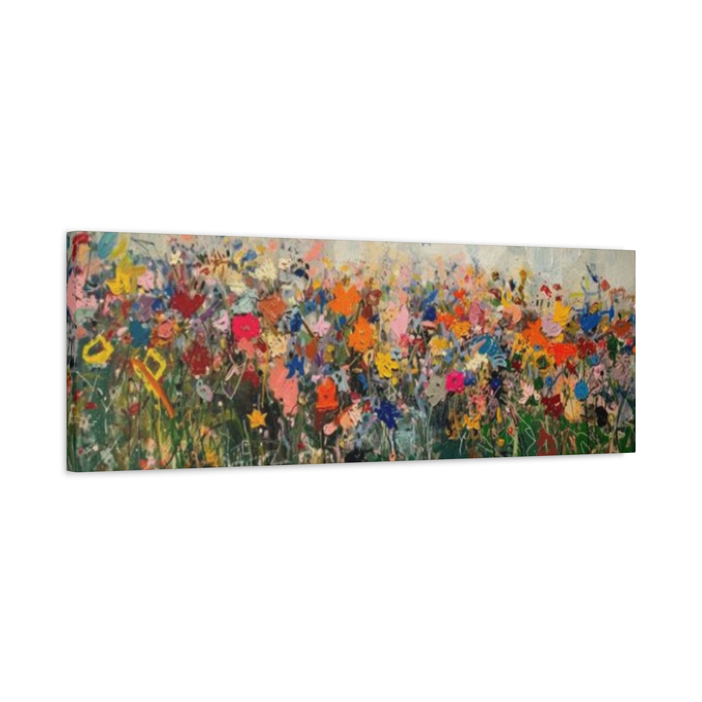 Flower Painting Panoramas Wall Art & Canvas Prints