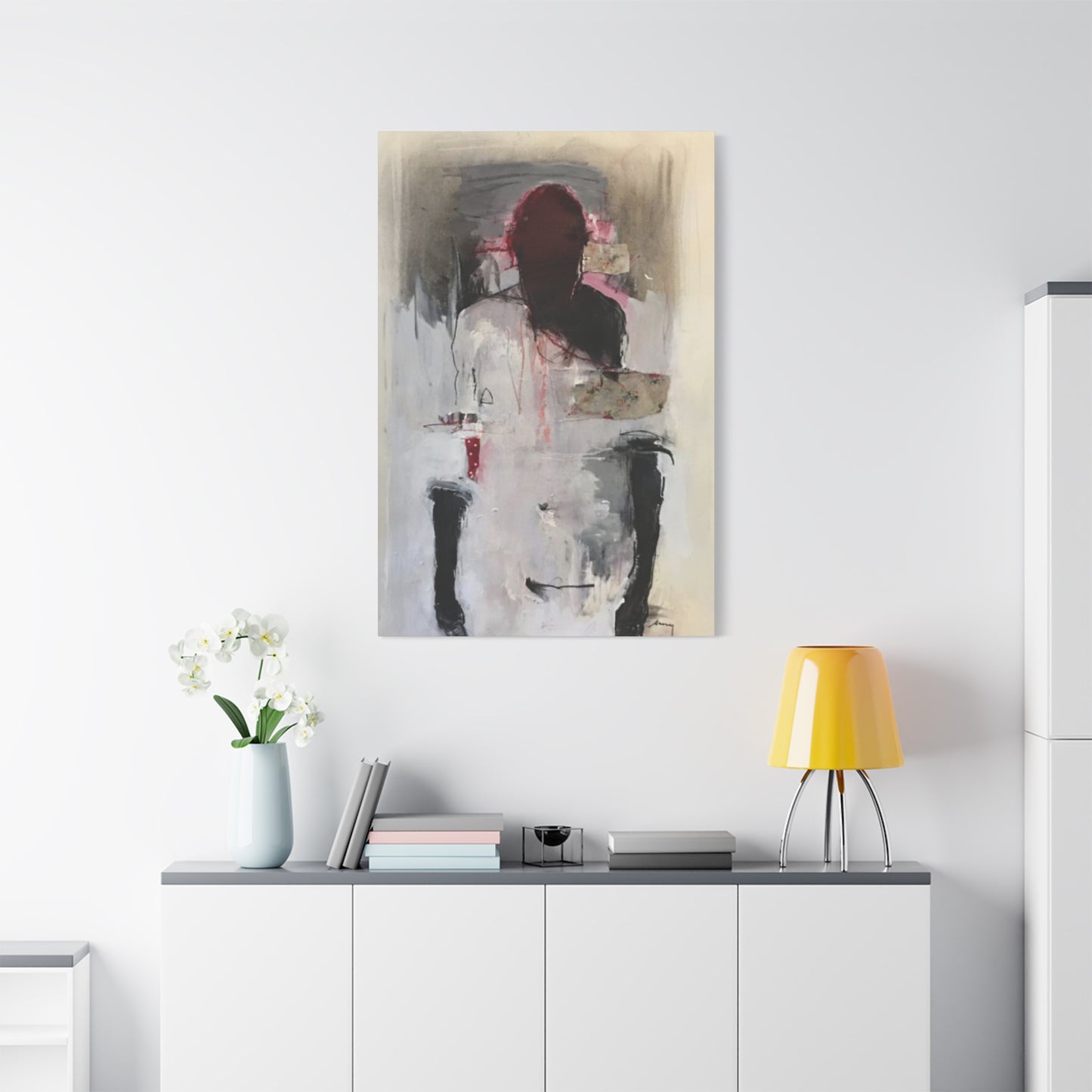 Men Silhouette Modernism Wall Art & Canvas Prints