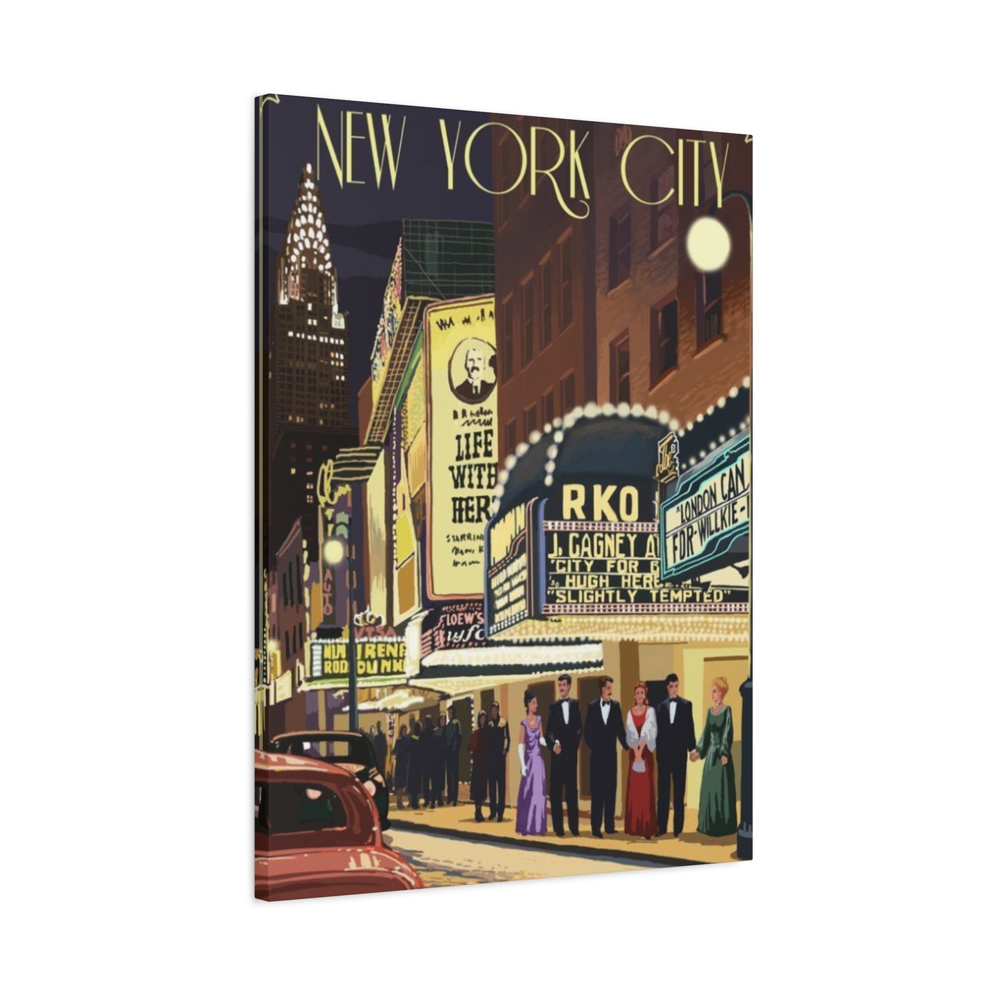 Casino Poster in New York City Wall Art & Canvas Prints