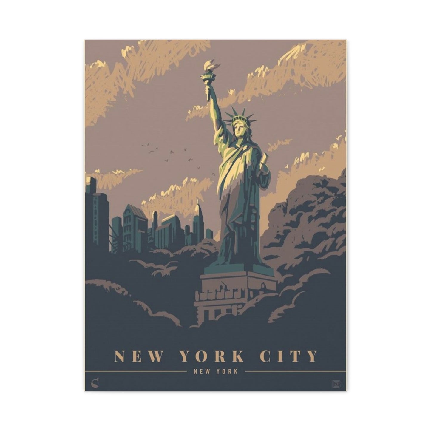 Poster Of New York City Wall Art & Canvas Prints