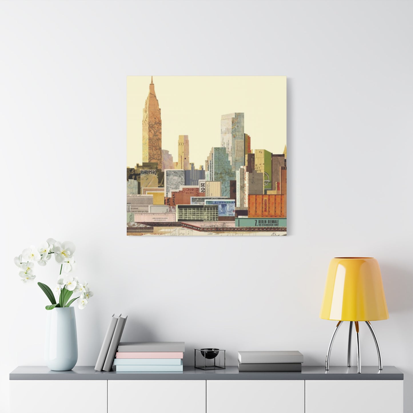 Birdview NYC Skyline Wall Art & Canvas Prints