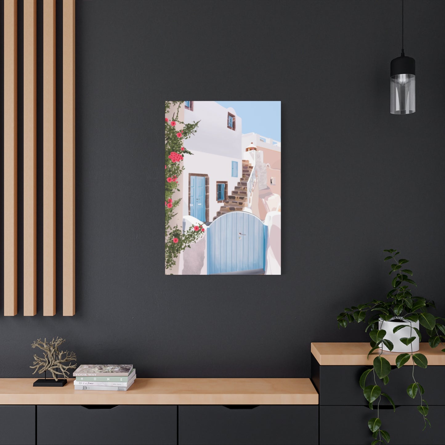 Greece Homes Wall Art & Canvas Prints