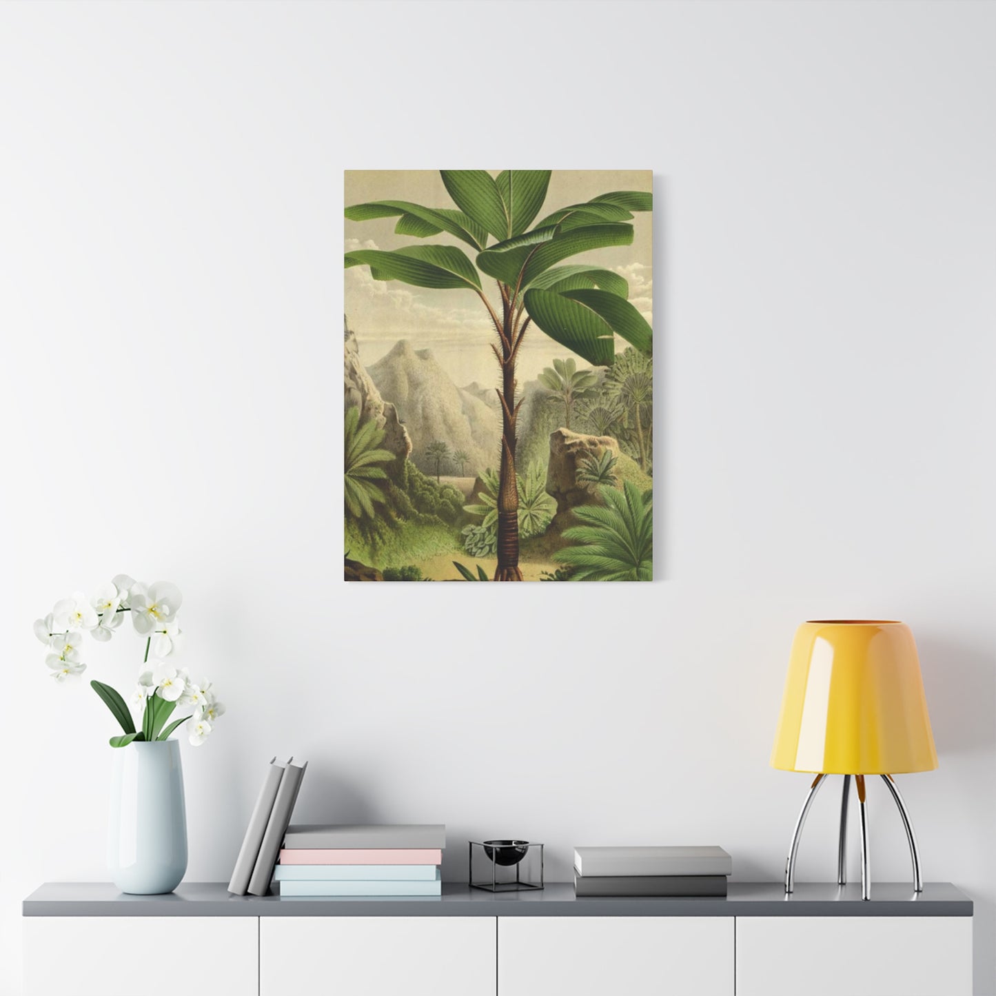 Palm Tree In The Forest Wall Art & Canvas Prints