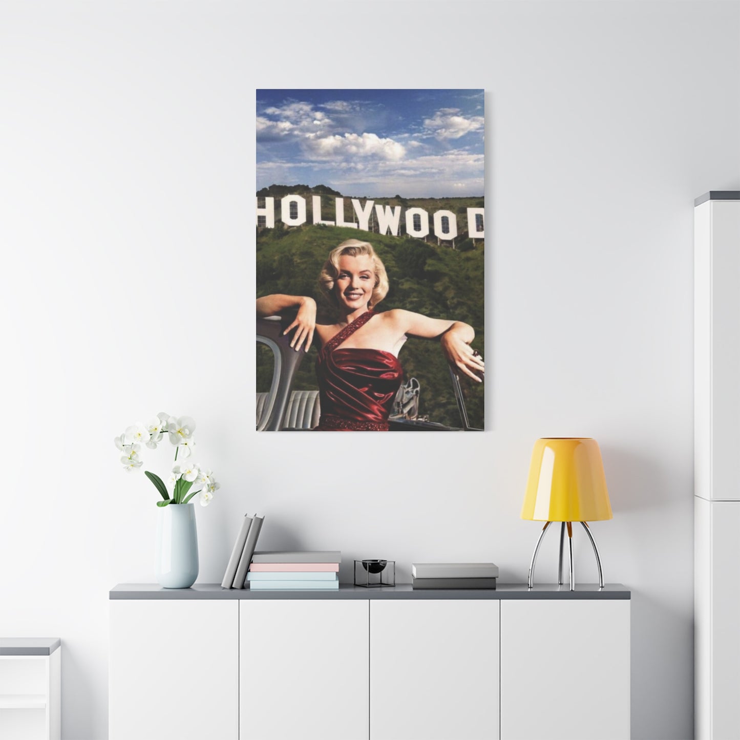 Marilyn Monroe In Hollywood Poster Wall Art & Canvas Prints