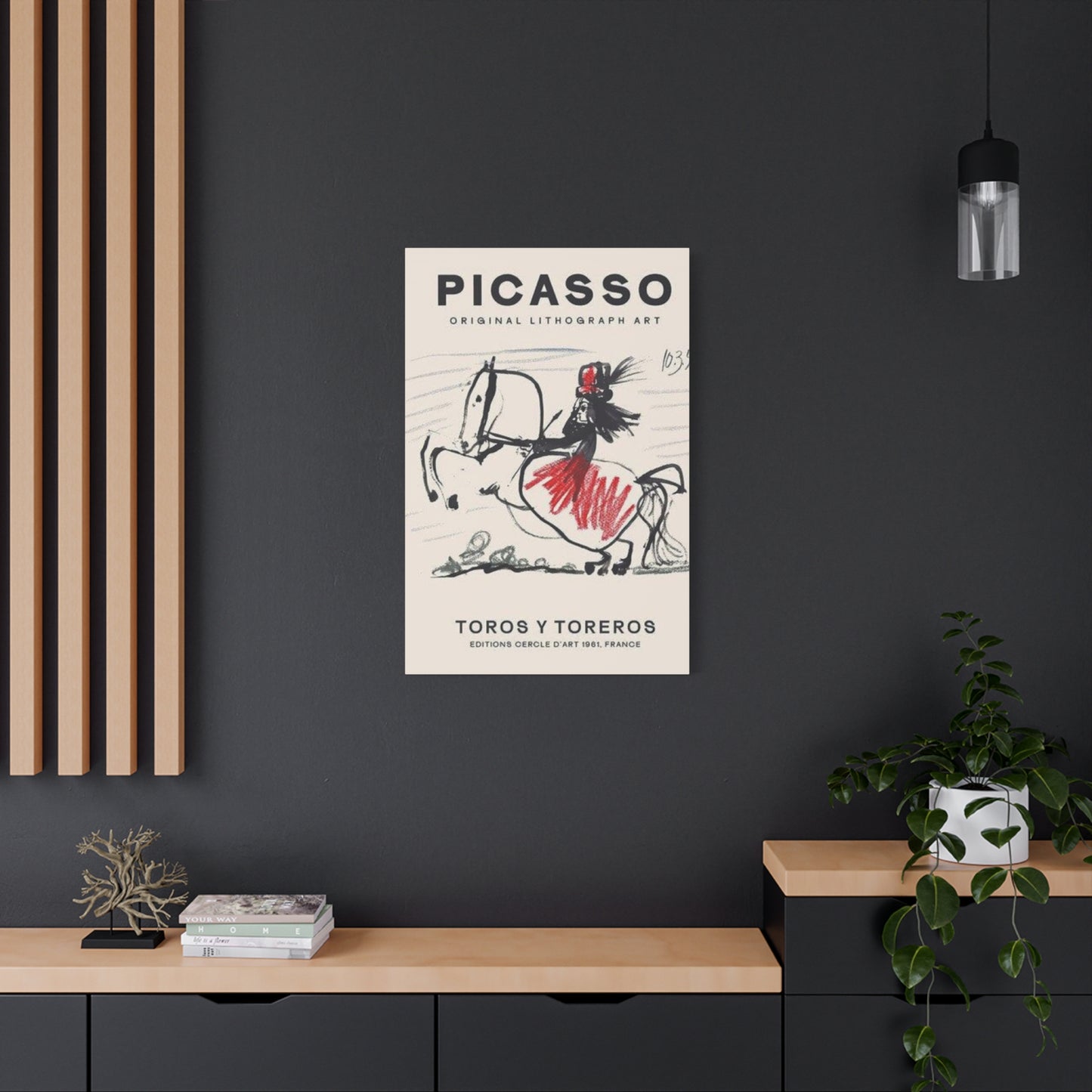 Picasso Horse Riding Modernism Wall Art & Canvas Prints