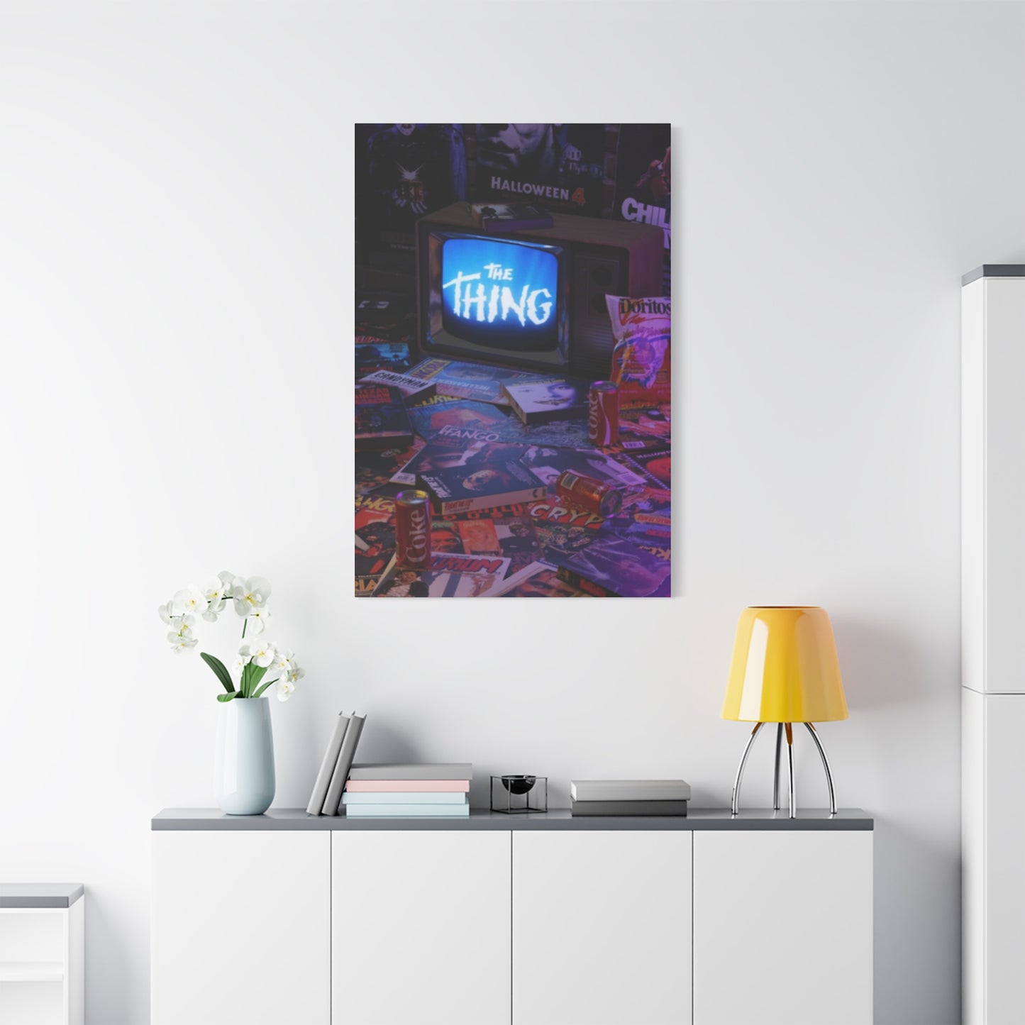 The Thing Horror Movie Poster Wall Art & Canvas Prints