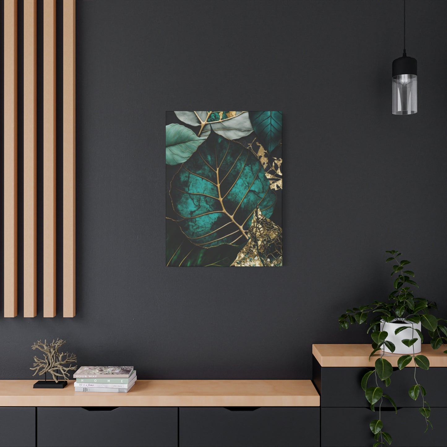 Golden Leaf Wall Art & Canvas Prints