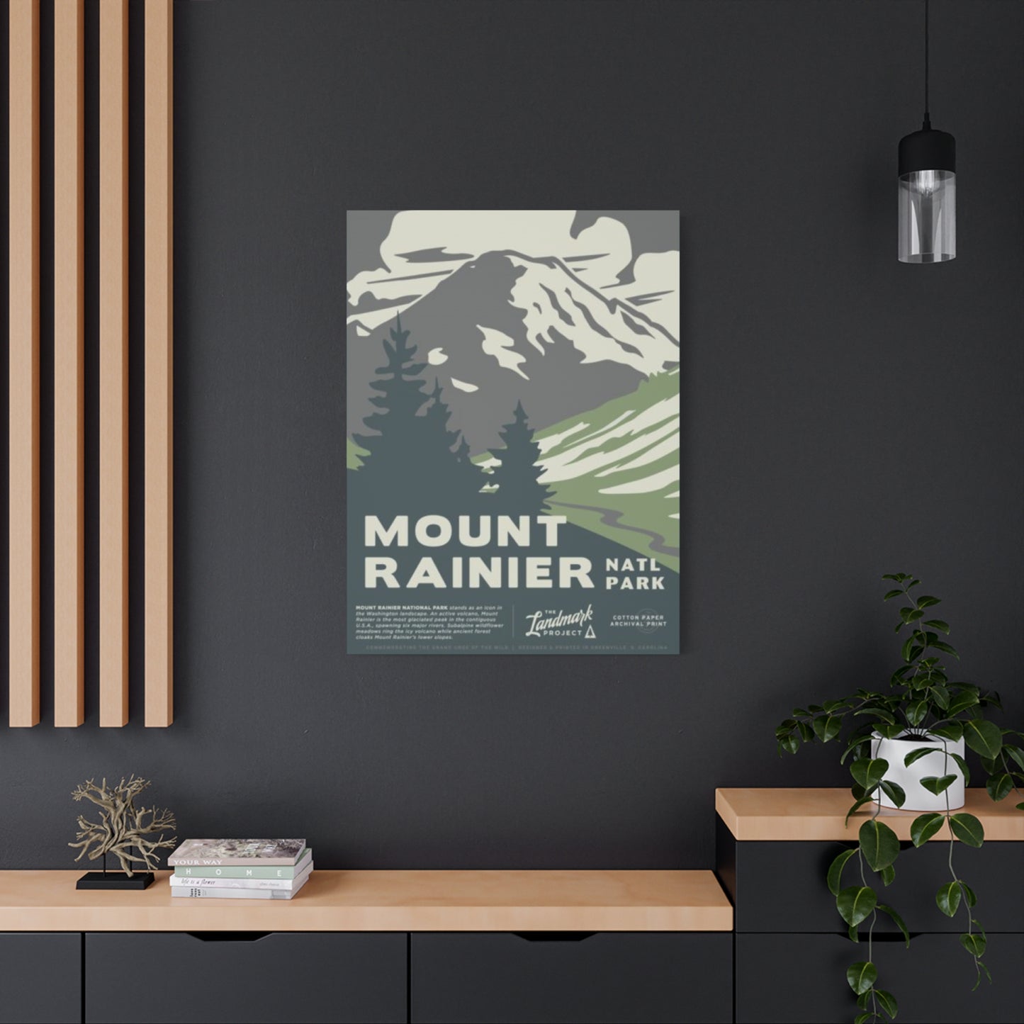 Mount Rainier The National Park Wall Art & Canvas Prints