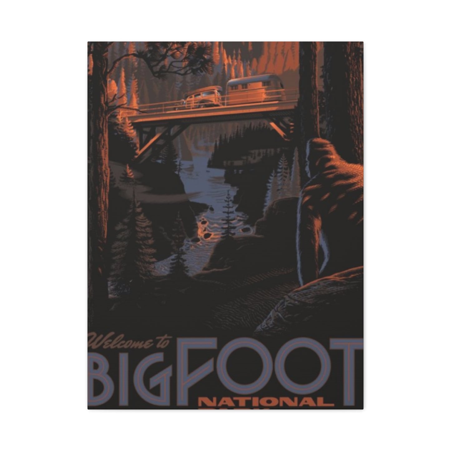 Big Foot National Park Wall Art & Canvas Prints