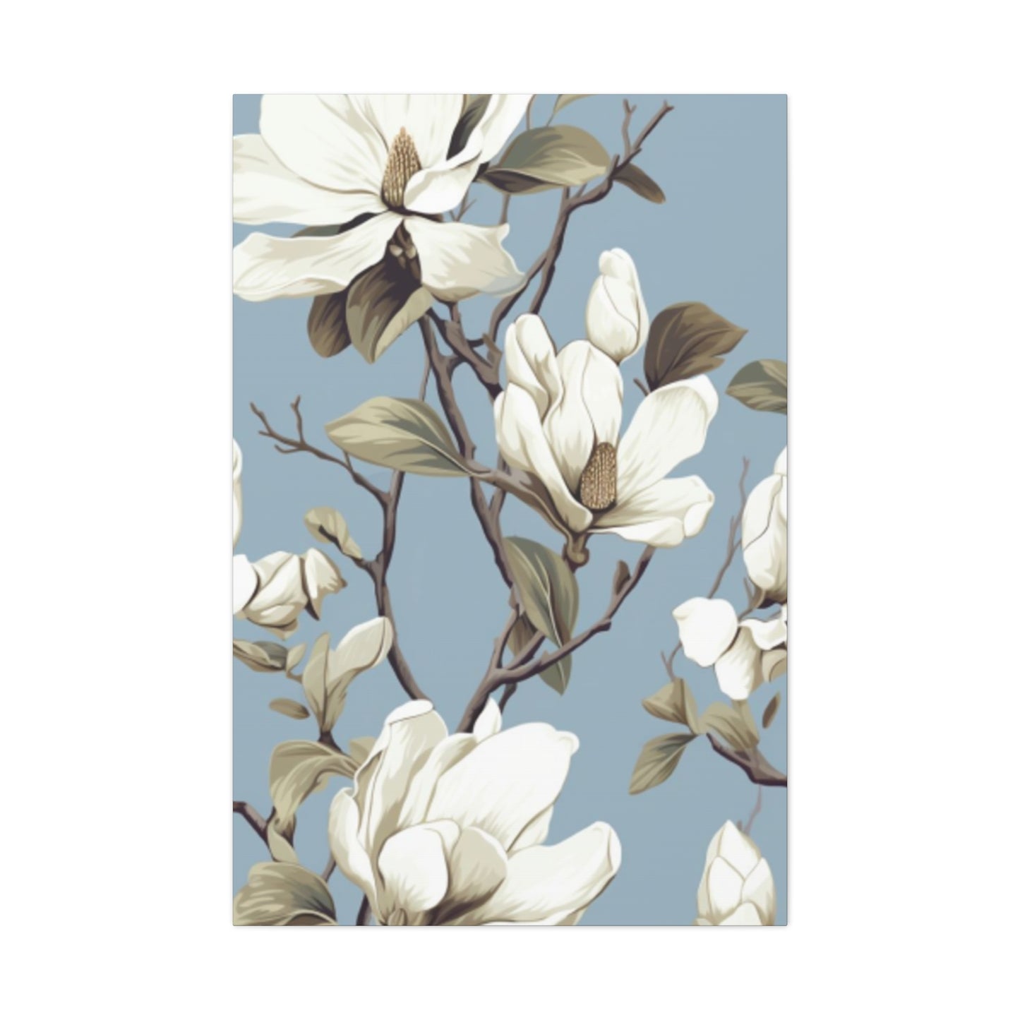 Beautiful Magnolia Flower Plant Wall Art & Canvas Prints