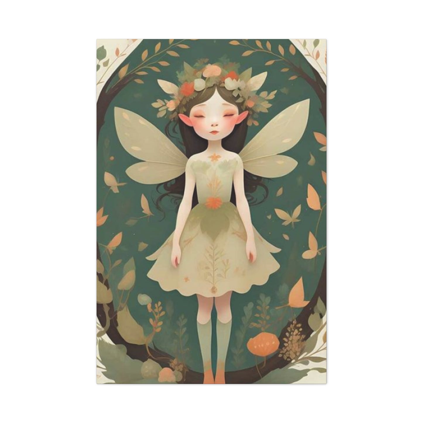 Little Angel Flower Fairies Wall Art & Canvas Prints