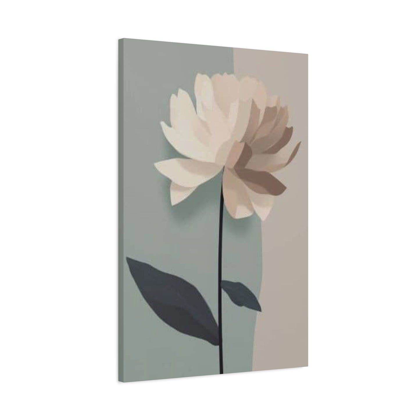 Creamy Flower Entryway Wall Art & Canvas Prints