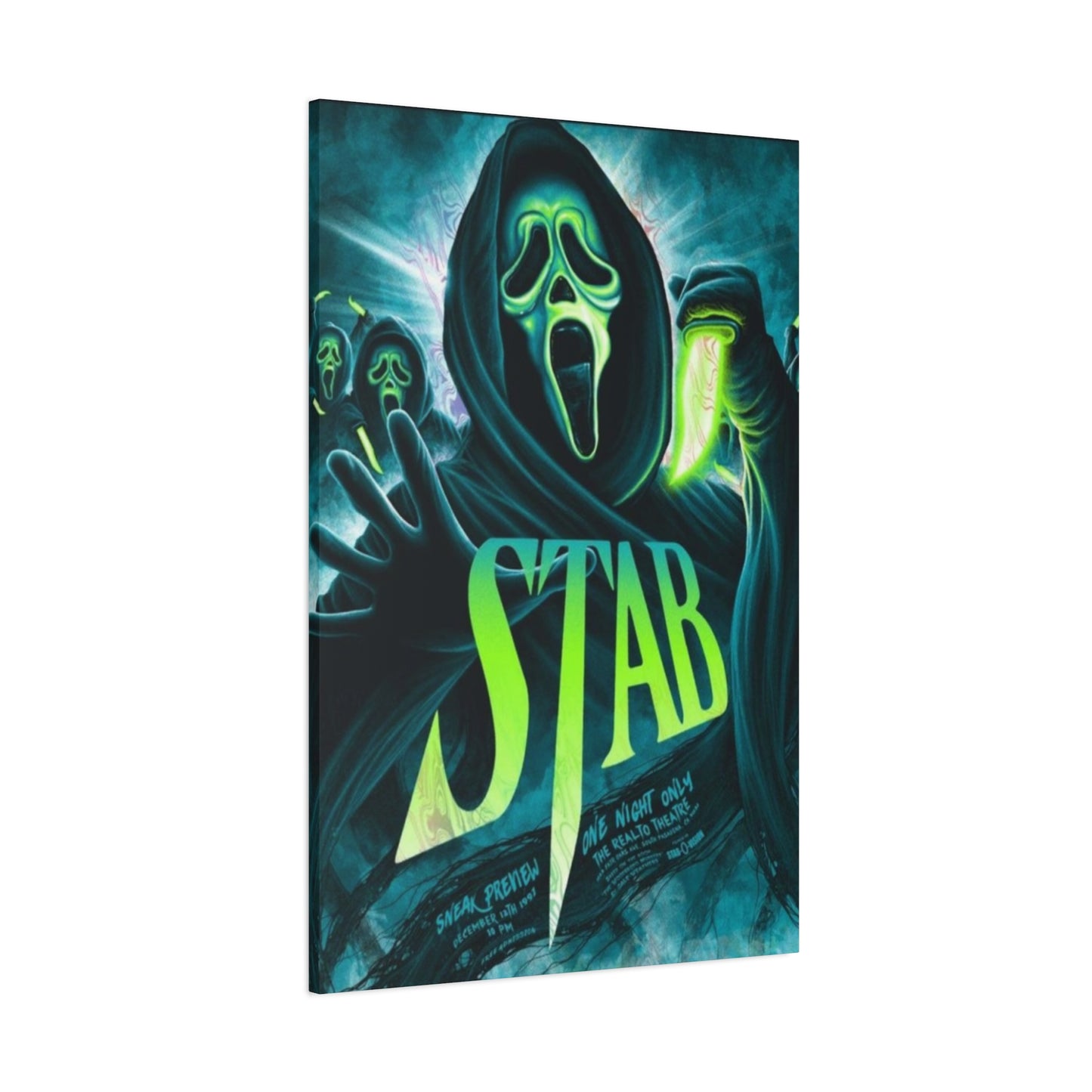 Stab Horror Movie Poster Wall Art & Canvas Prints