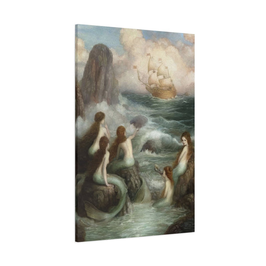 Pod of Mermaid Wall Art & Canvas Prints