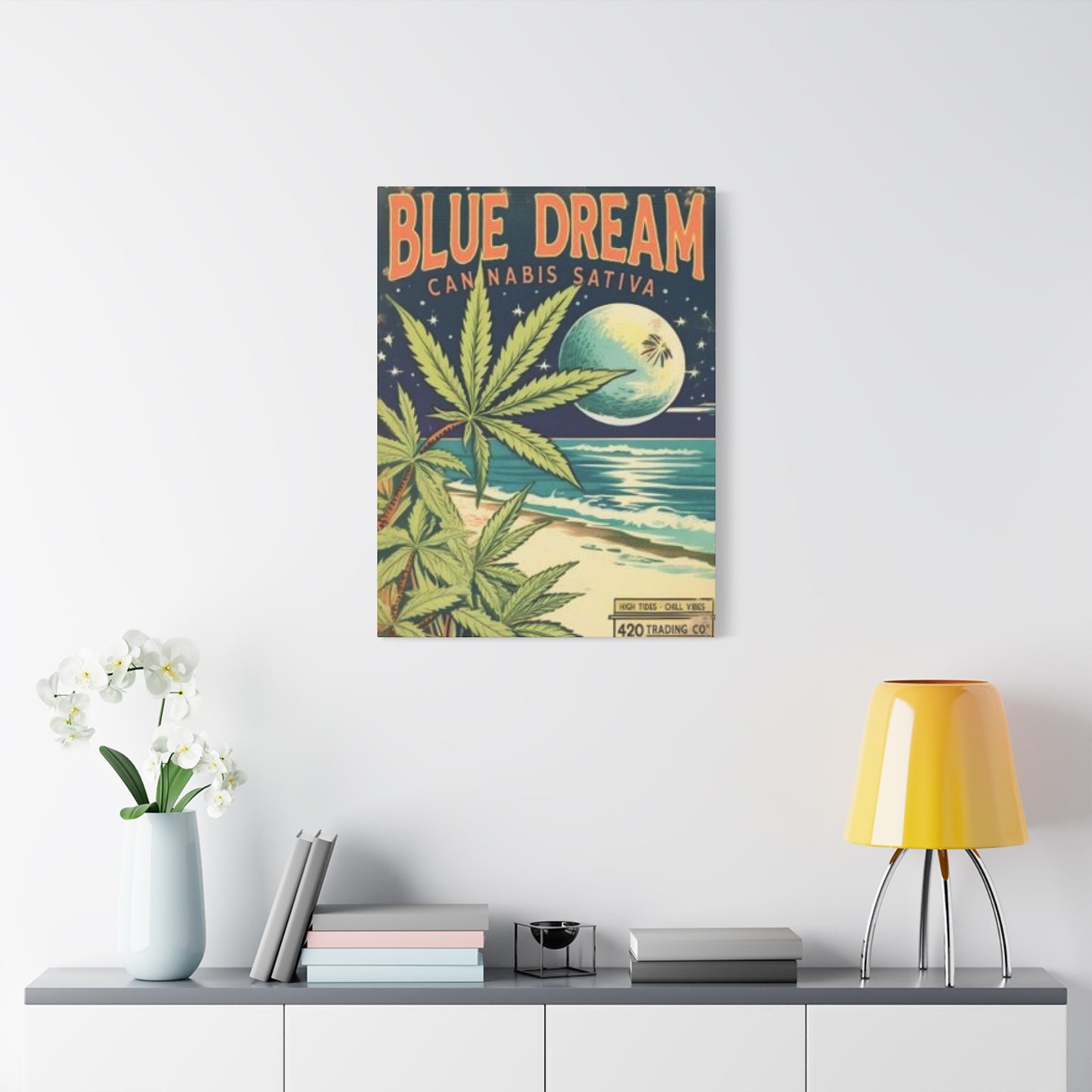 Blue Dream Marijuana Wall Art & Canvas Prints