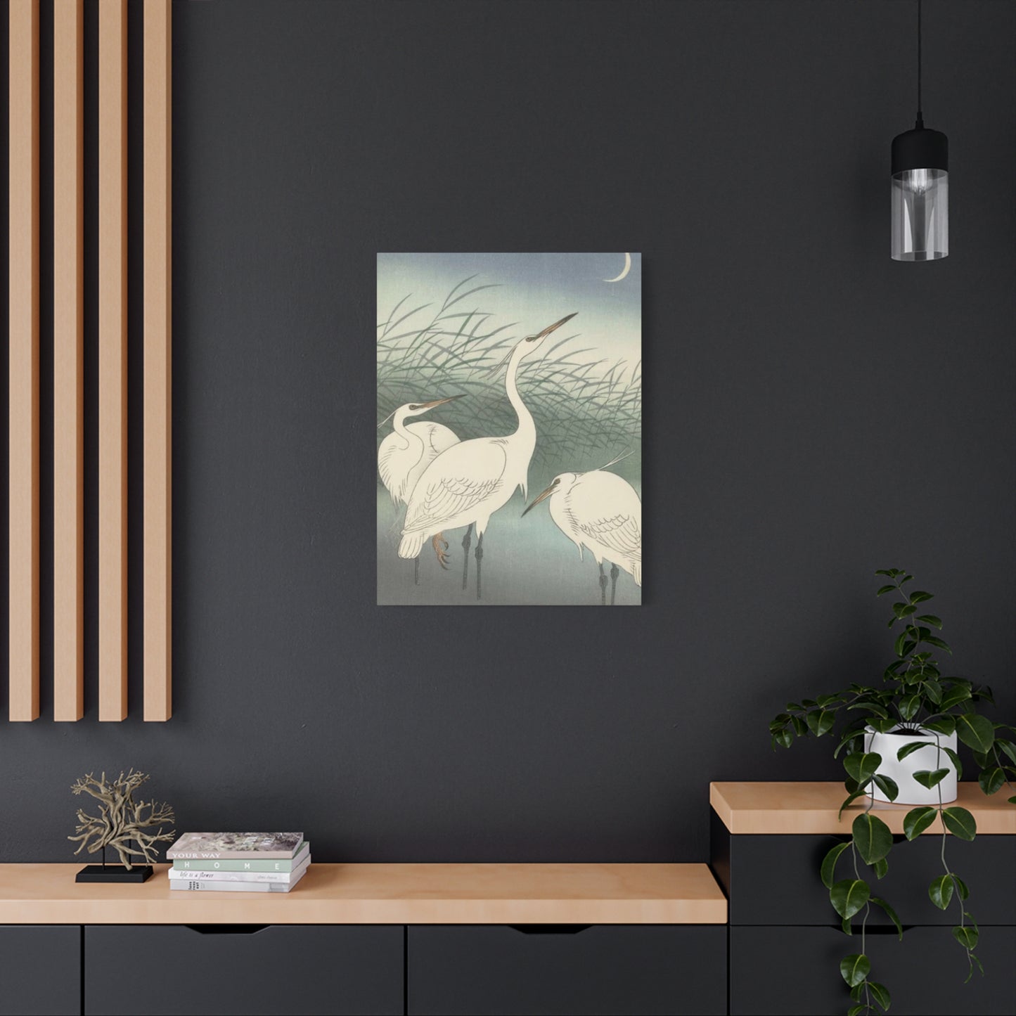 Beautiful Herons Together Wall Art & Canvas Prints