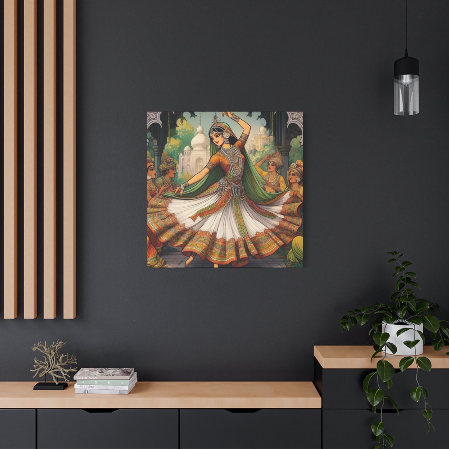 Indian Queen Dancing Wall Art & Canvas Prints