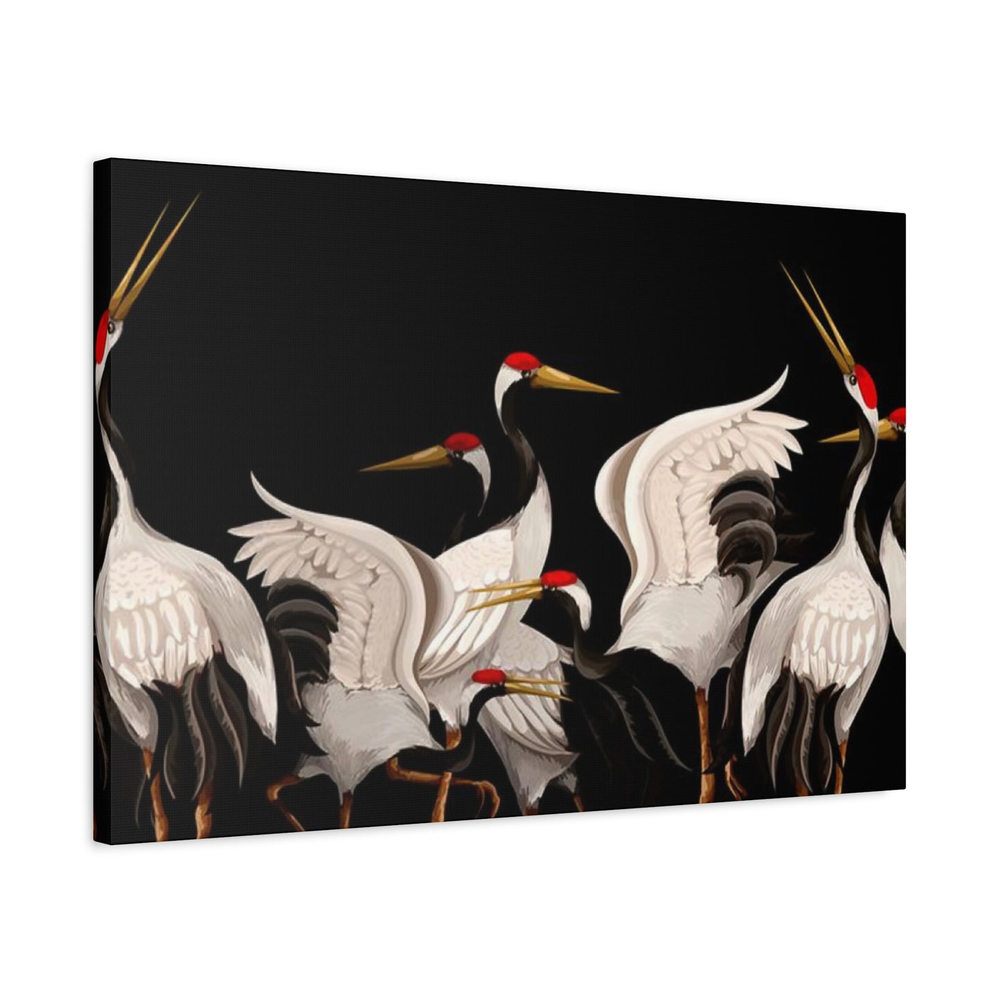 Heron Painting Wall Art & Canvas Prints