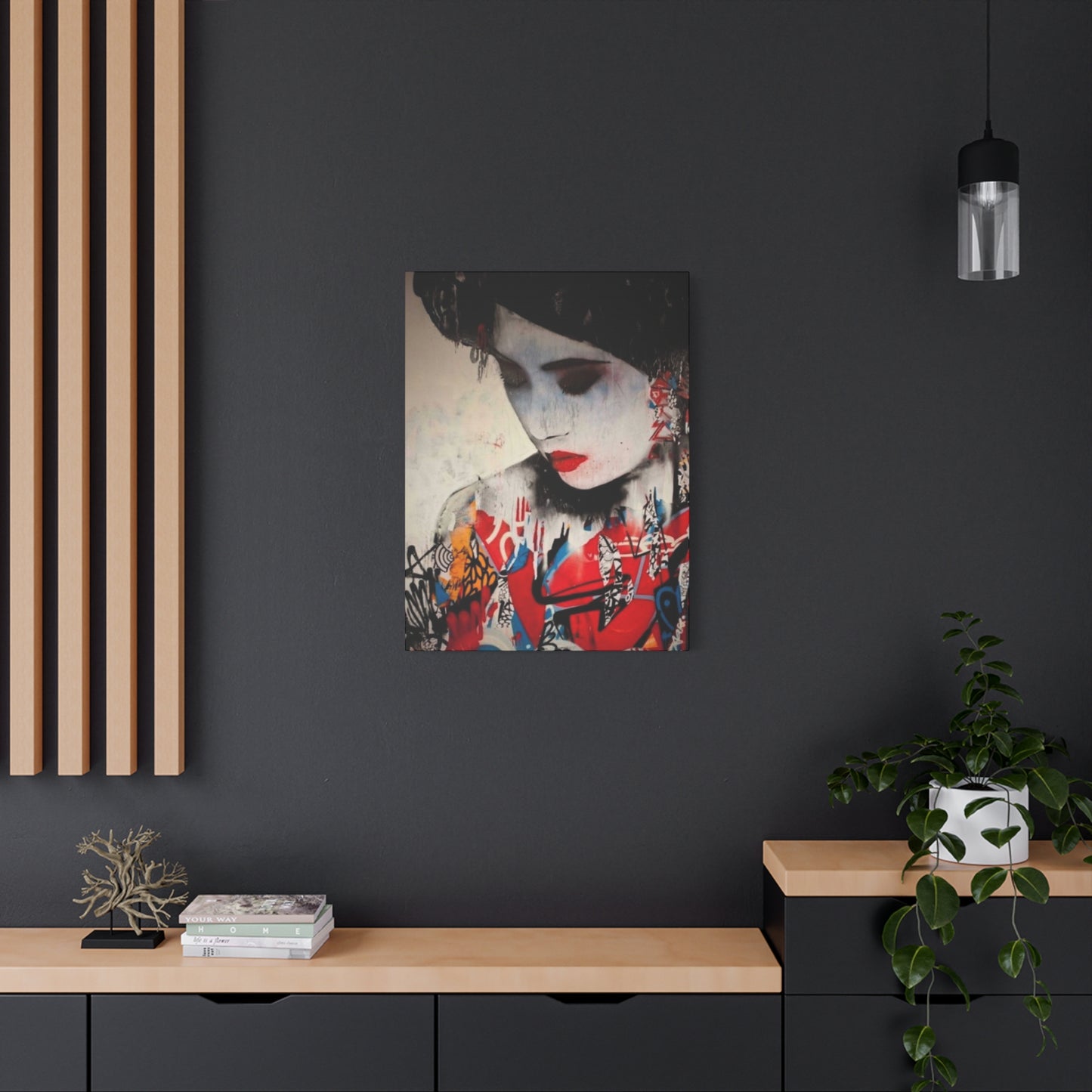 Women Face Abstract Modernism Wall Art & Canvas Prints