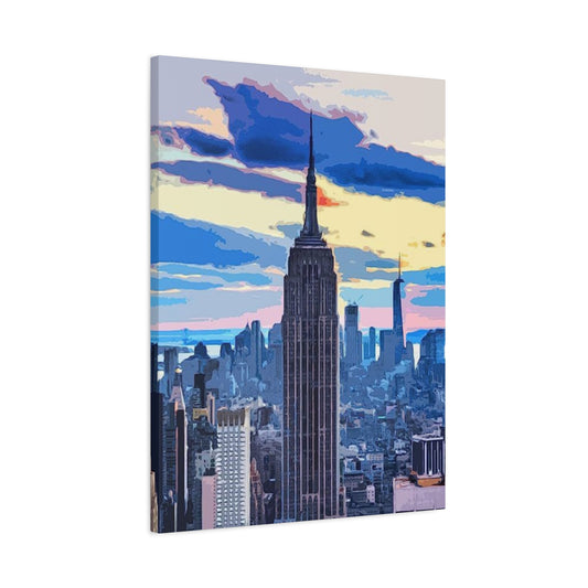 Empire State Building Skyline in New York City Wall Art & Canvas Prints