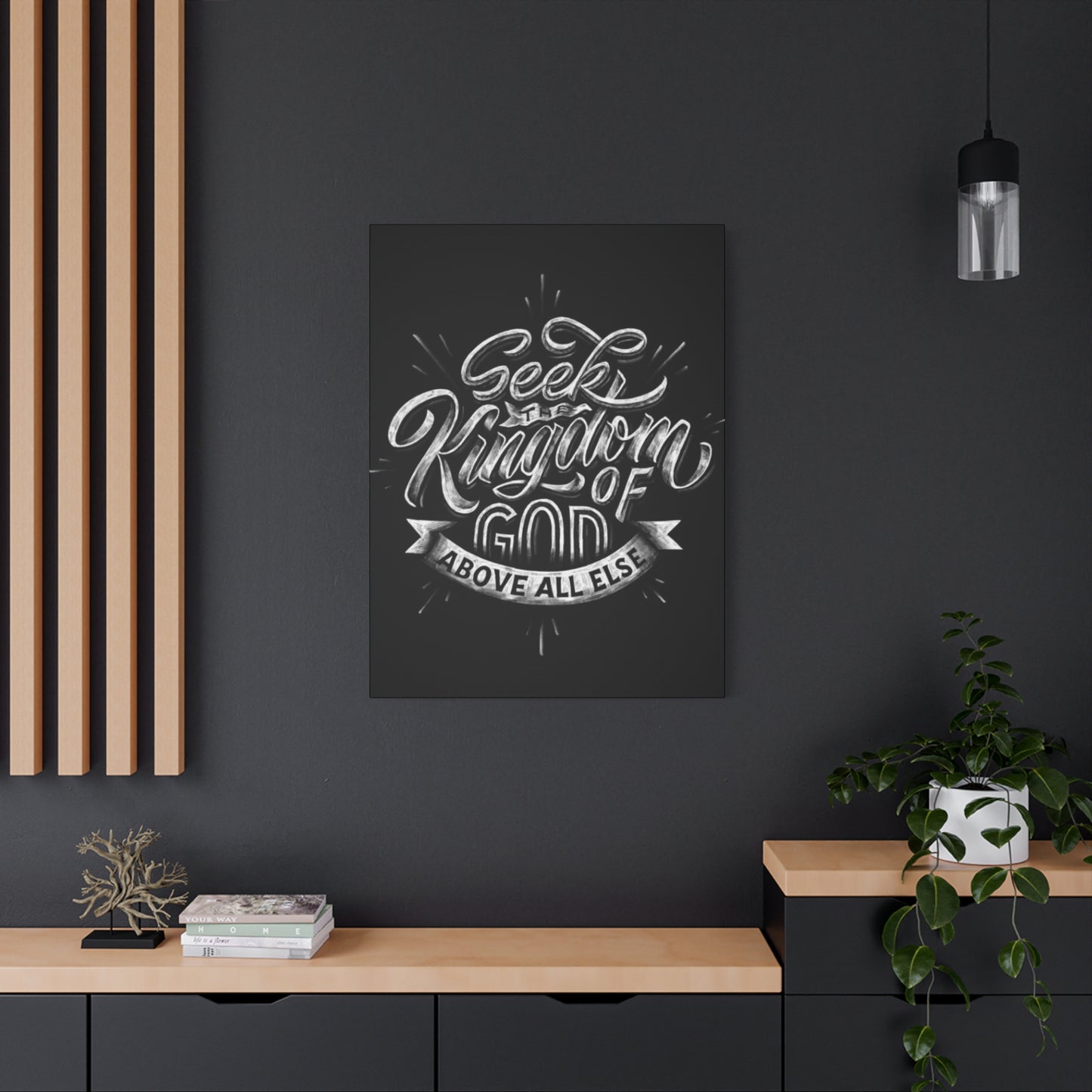 Kingdom Chalkboard Wall Art & Canvas Prints