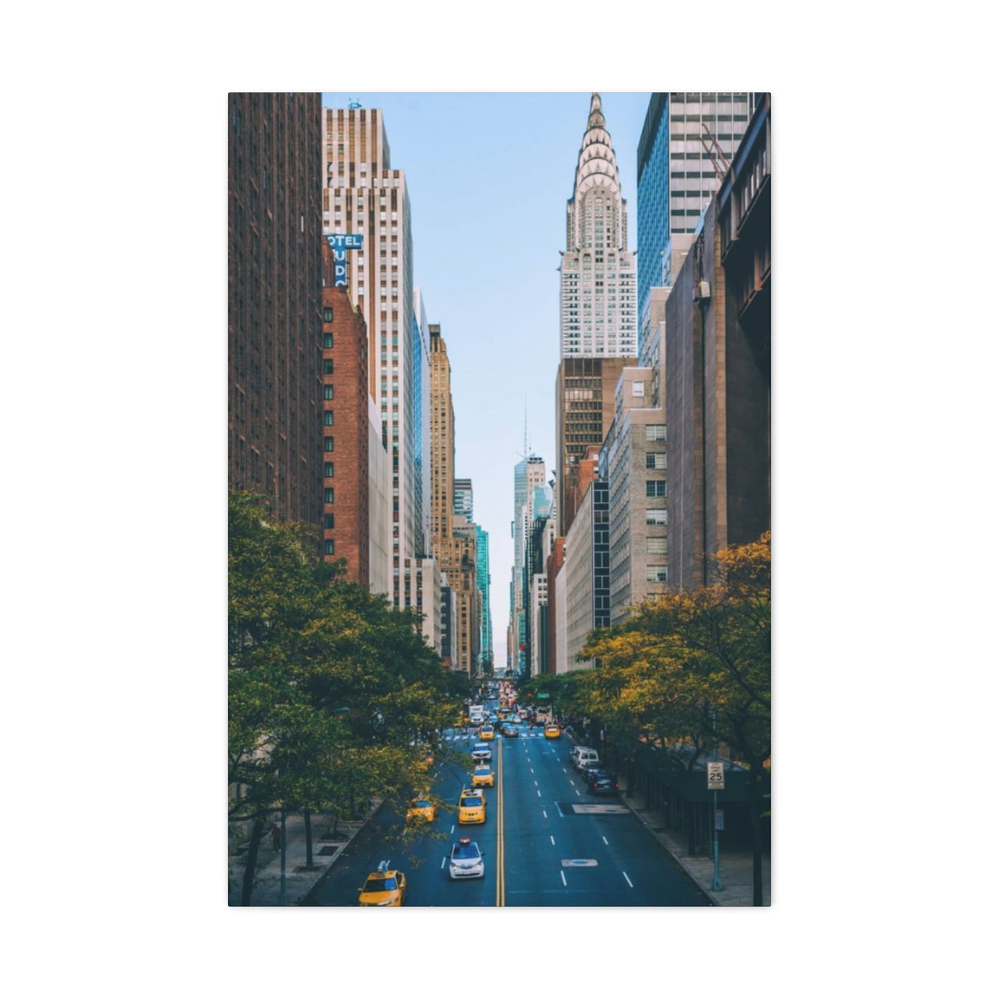 Streets Skyline Of New York City Wall Art & Canvas Prints