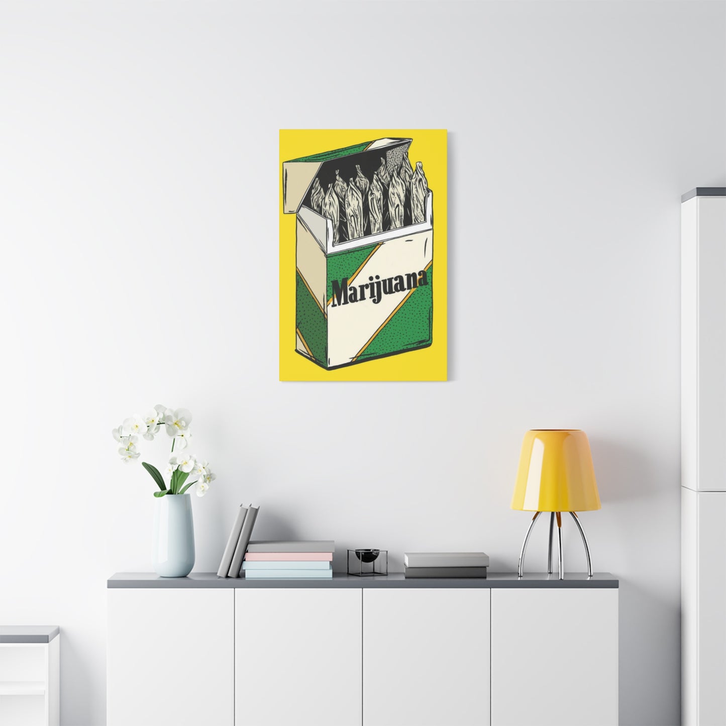 Marijuana Box Poster Marijuana Wall Art & Canvas Prints