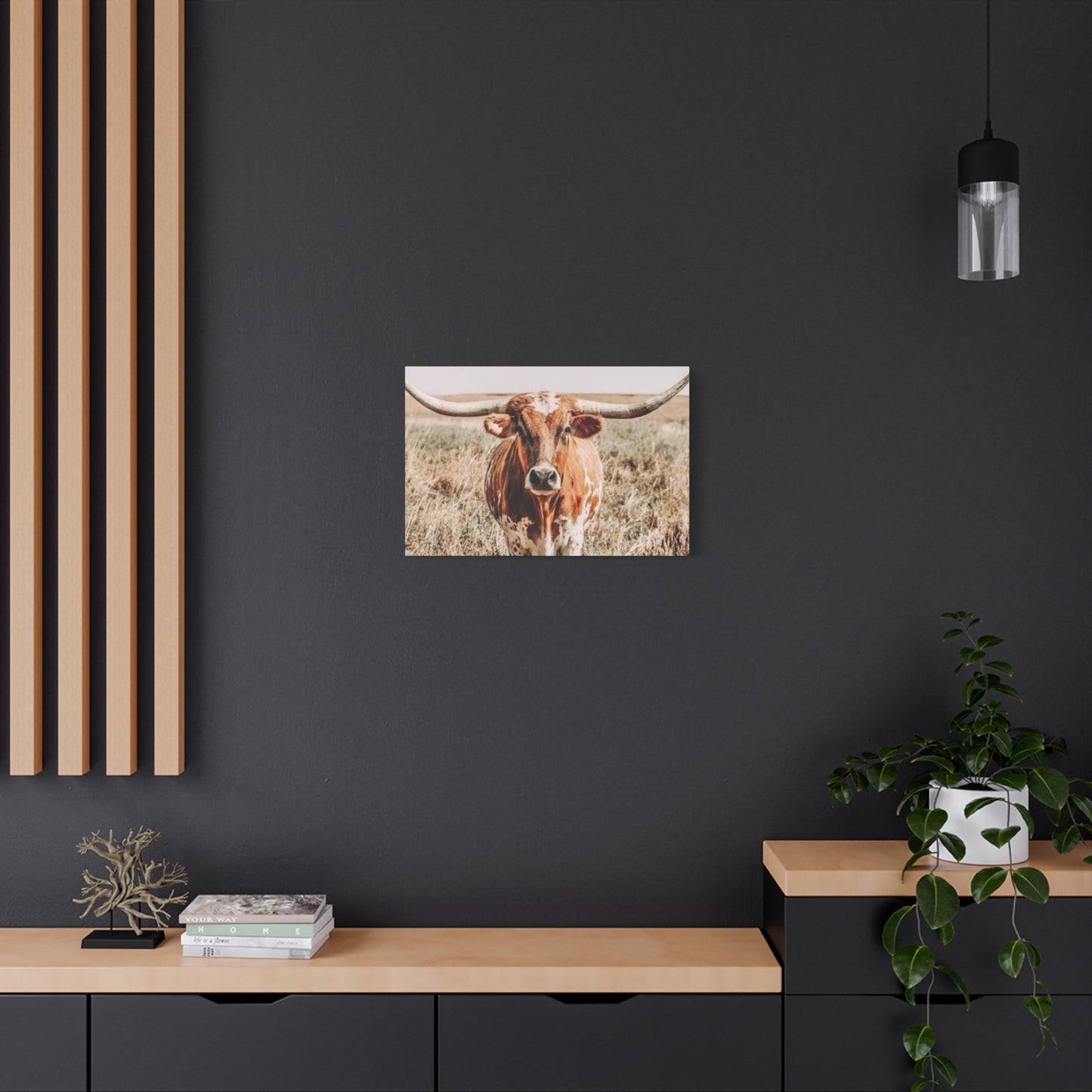 Buffalo Long Horn Wall Art & Canvas Prints