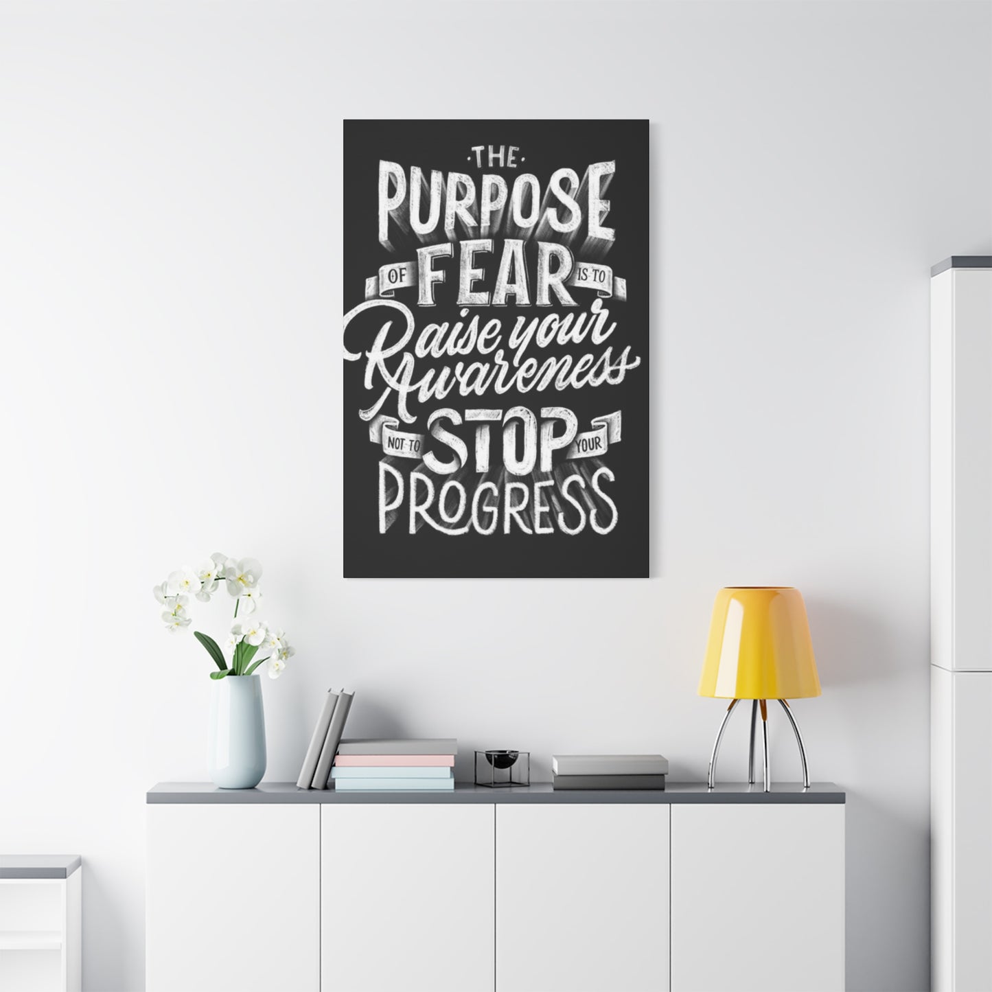 Motivation Chalkboard Wall Art & Canvas Prints