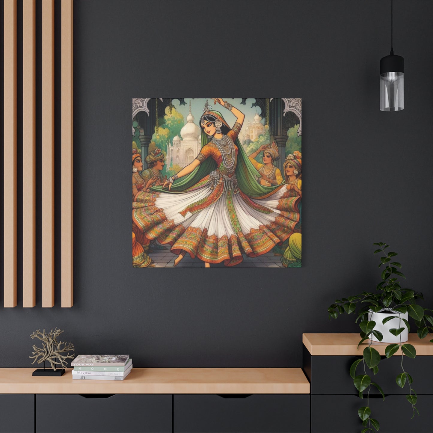 Indian Queen Dancing Wall Art & Canvas Prints