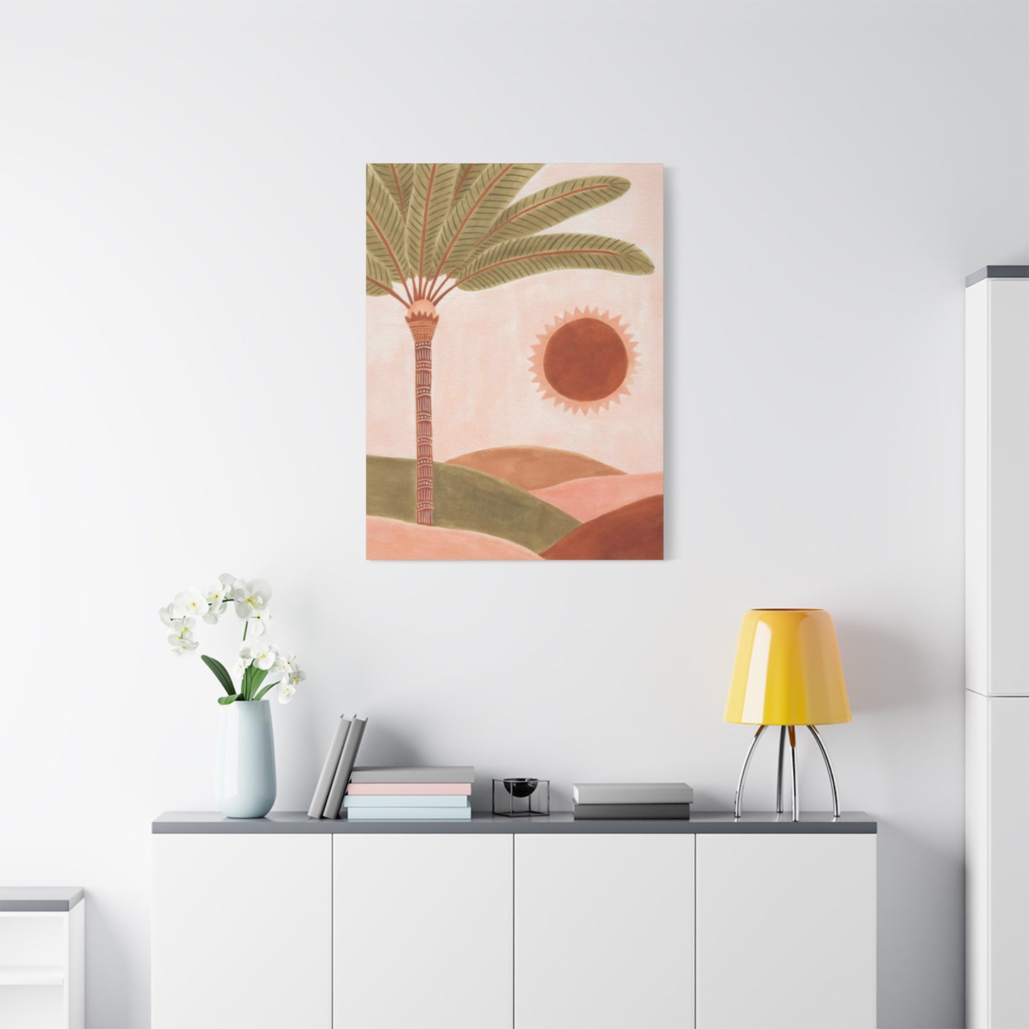 Palm Tree Of Moroccan Wall Art & Canvas Prints