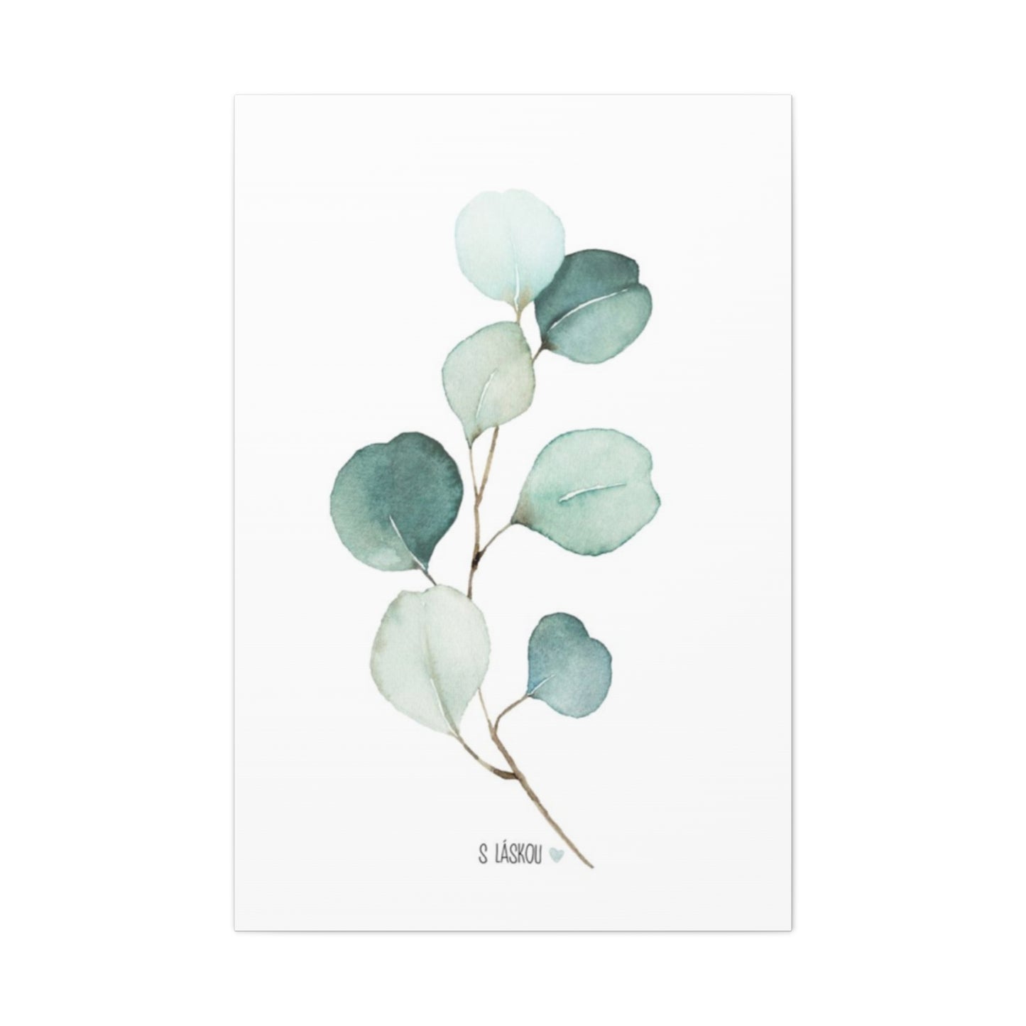 Small Eucalyptus Stem Wall Art & Canvas Prints