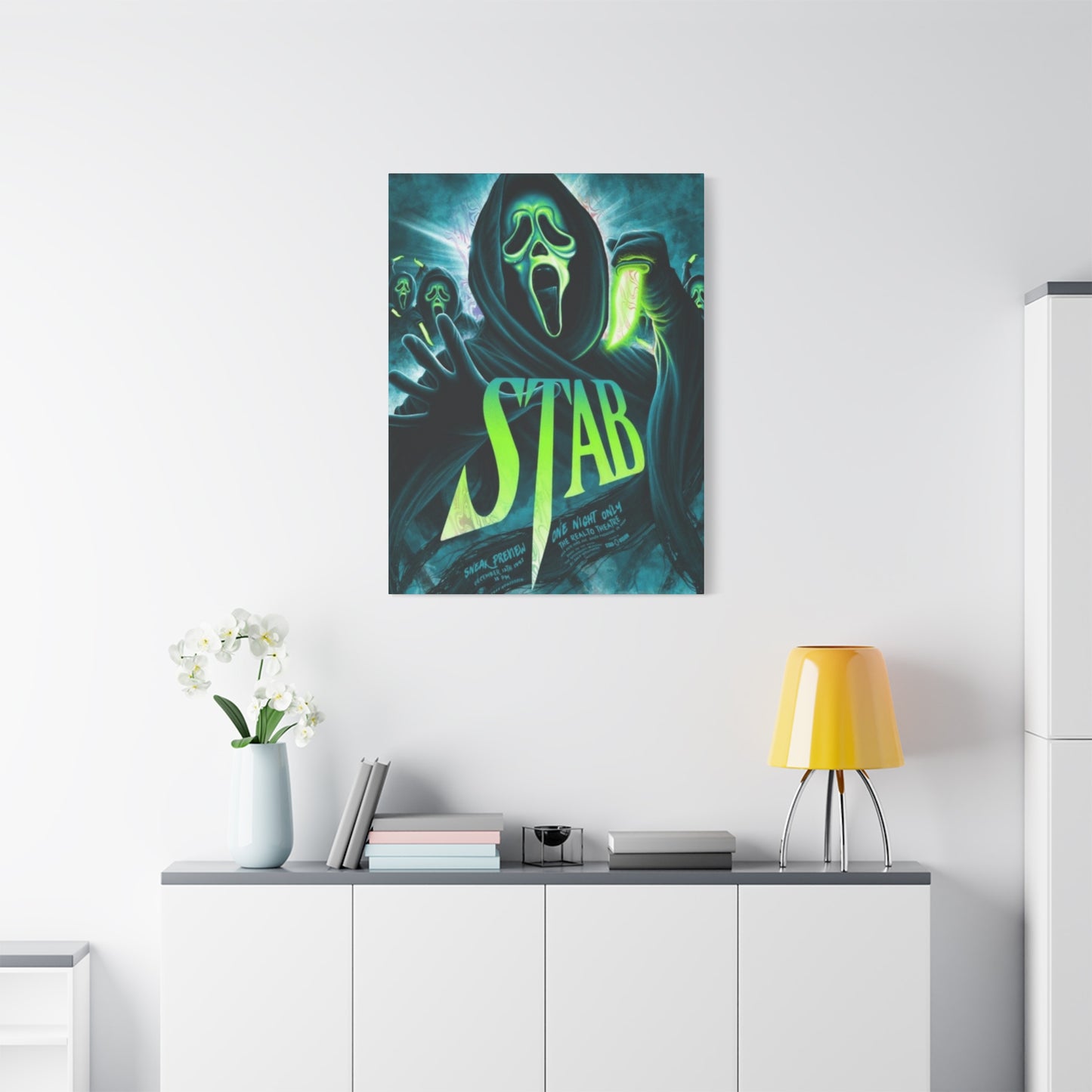 Stab Horror Movie Poster Wall Art & Canvas Prints