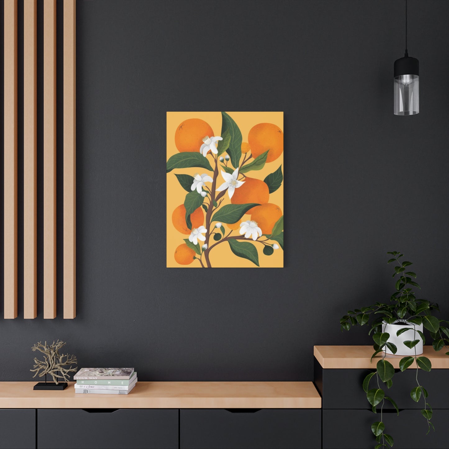 Orange Stem Wall Art & Canvas Prints