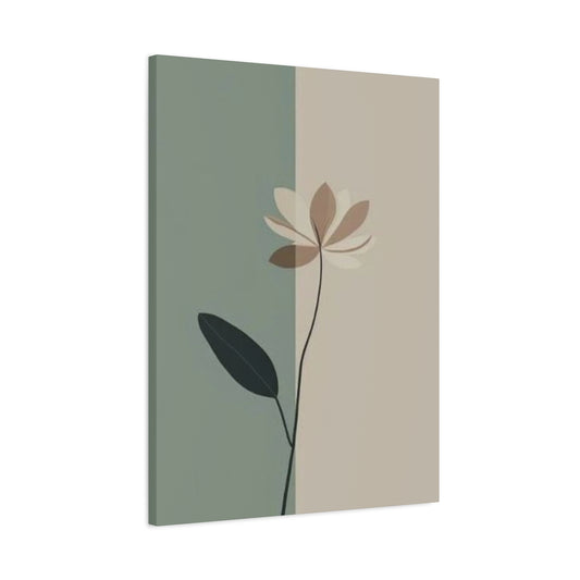 Brown Flower Entryway Wall Art & Canvas Prints