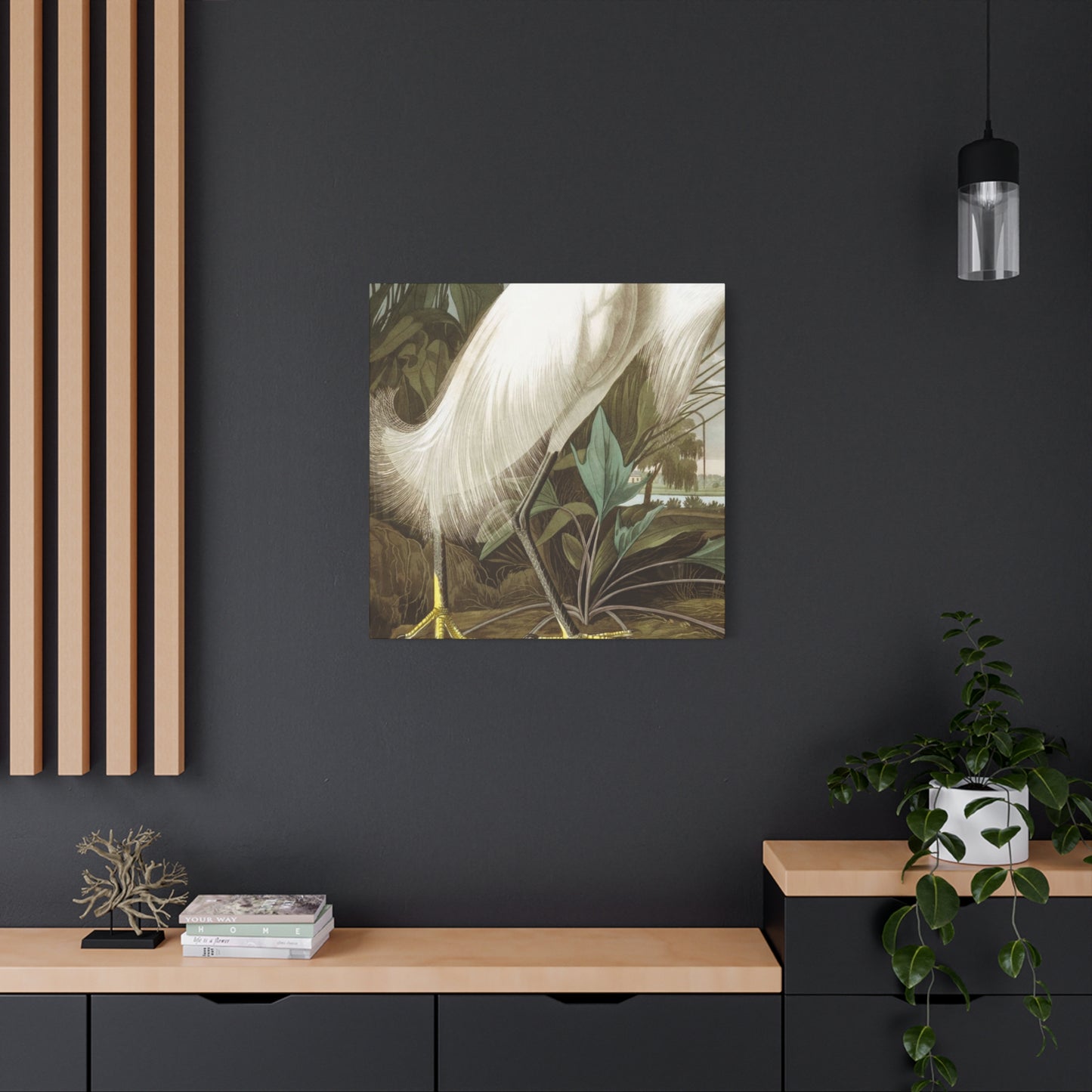 Golden Feet Herons Wall Art & Canvas Prints