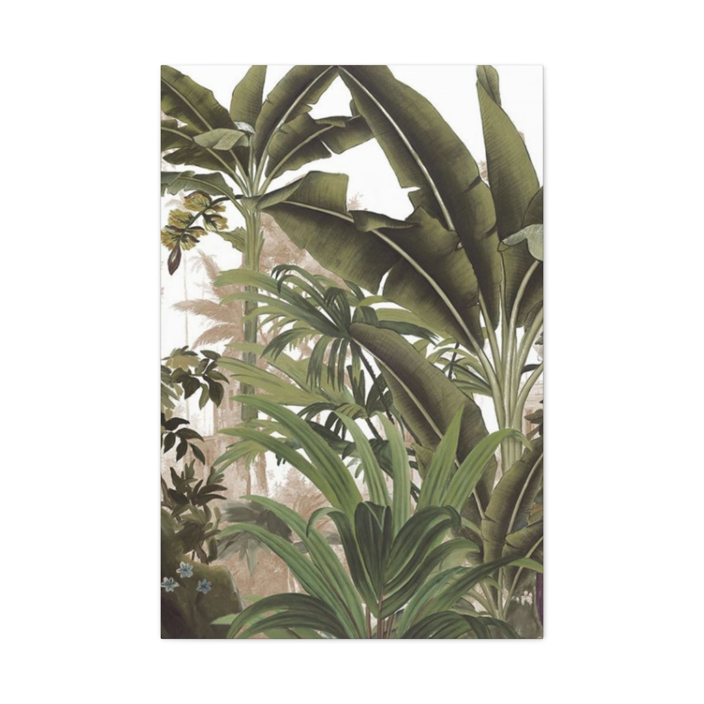 Palm Tree In Forest Wall Art & Canvas Prints