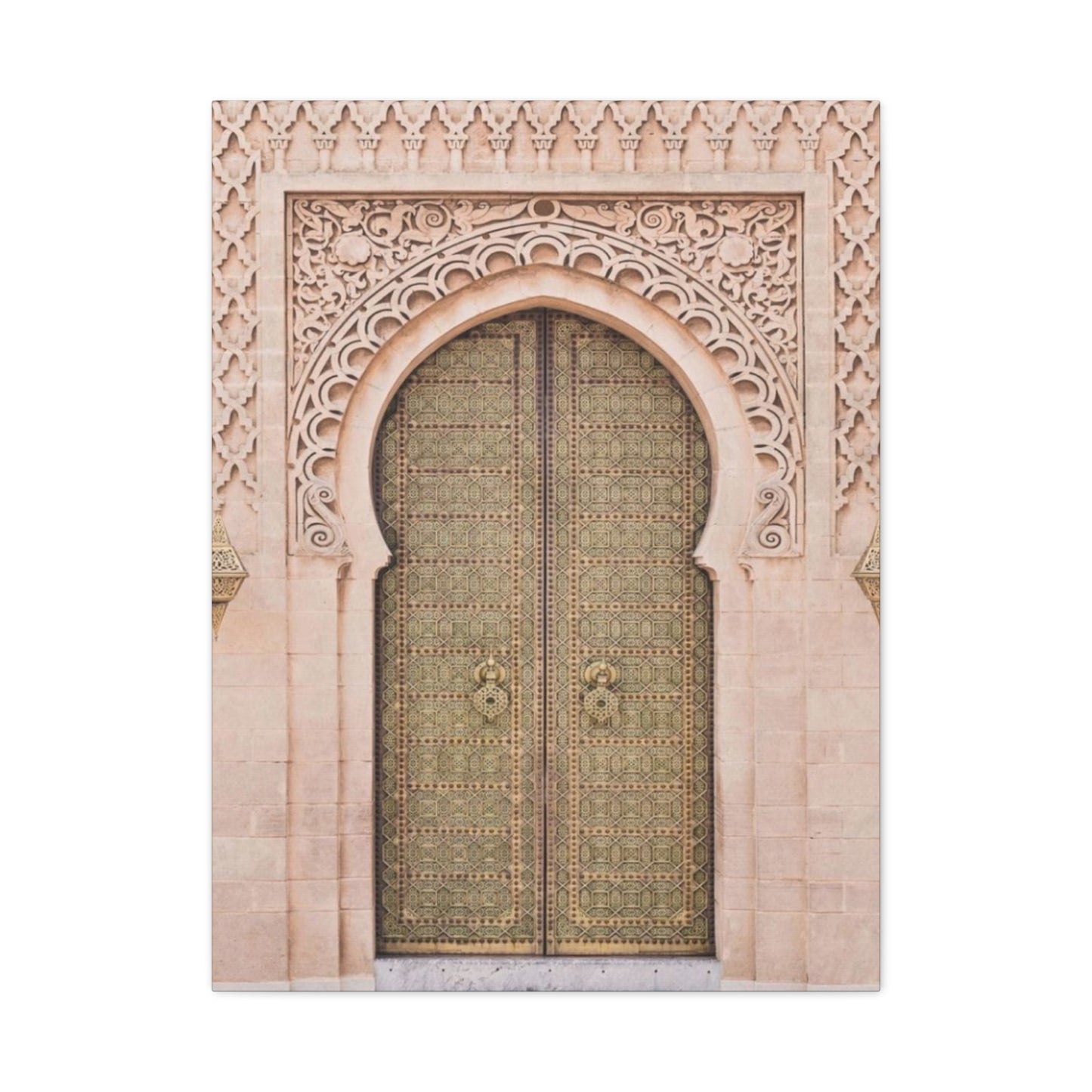 Entry Gate Architecture Moroccan Wall Art & Canvas Prints