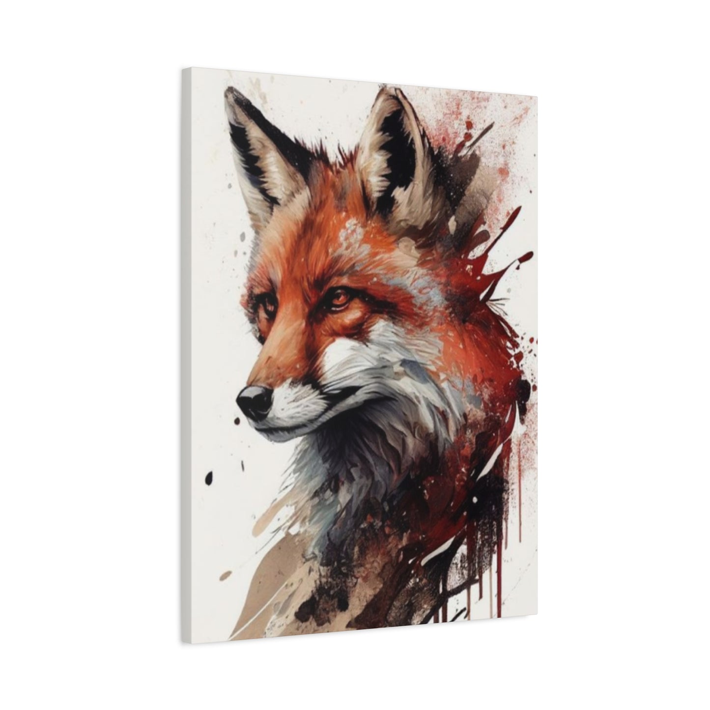 The Abstract Red Fox Wall Art & Canvas Prints