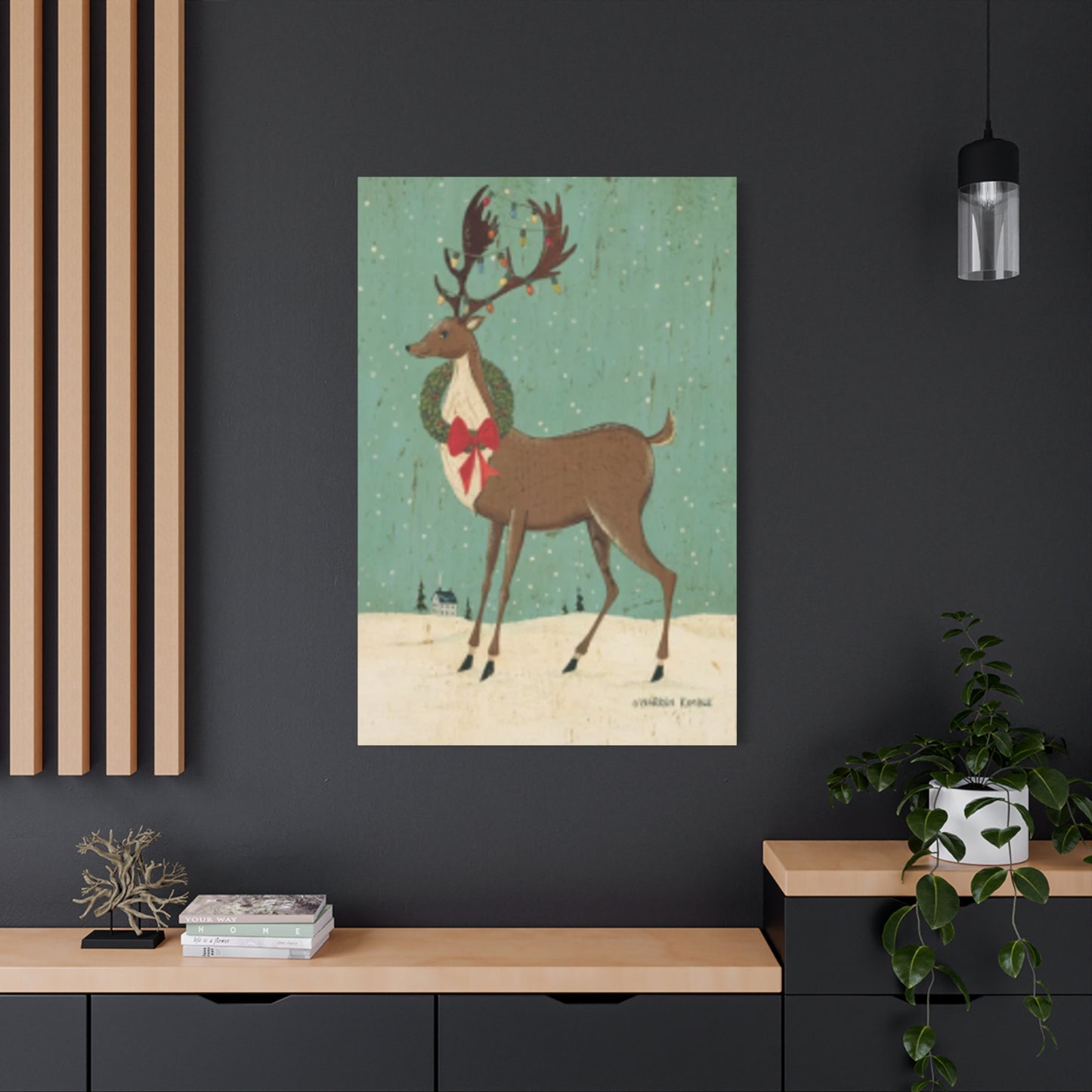 Reindeer Poster Wall Art & Canvas Prints