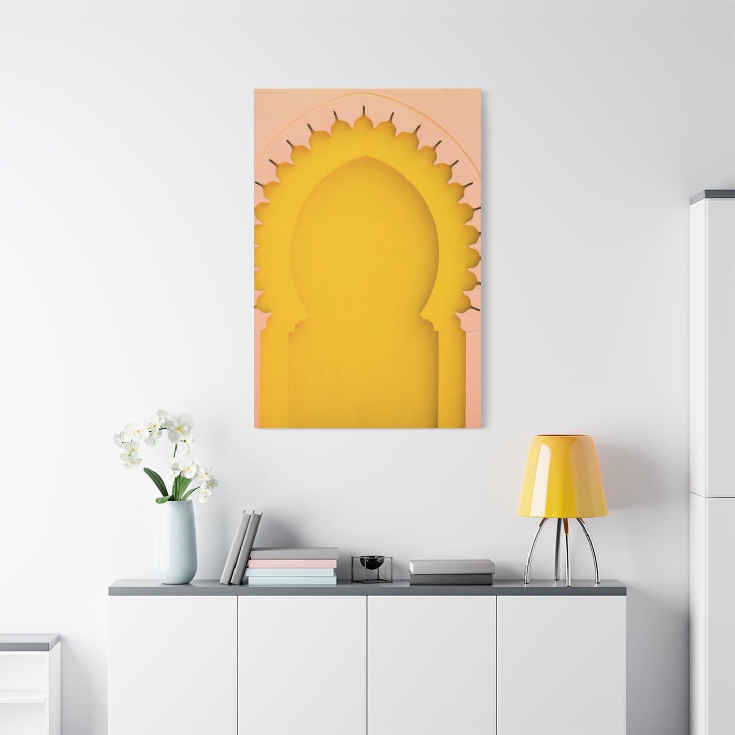 Window Design Of the City Moroccan Wall Art & Canvas Prints