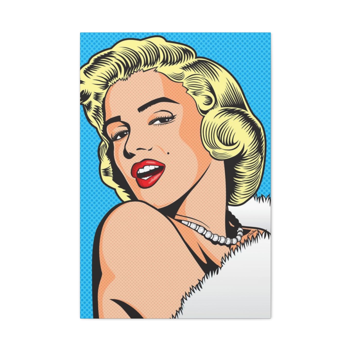 Marilyn Monroe Abstract Drawing Wall Art & Canvas Prints