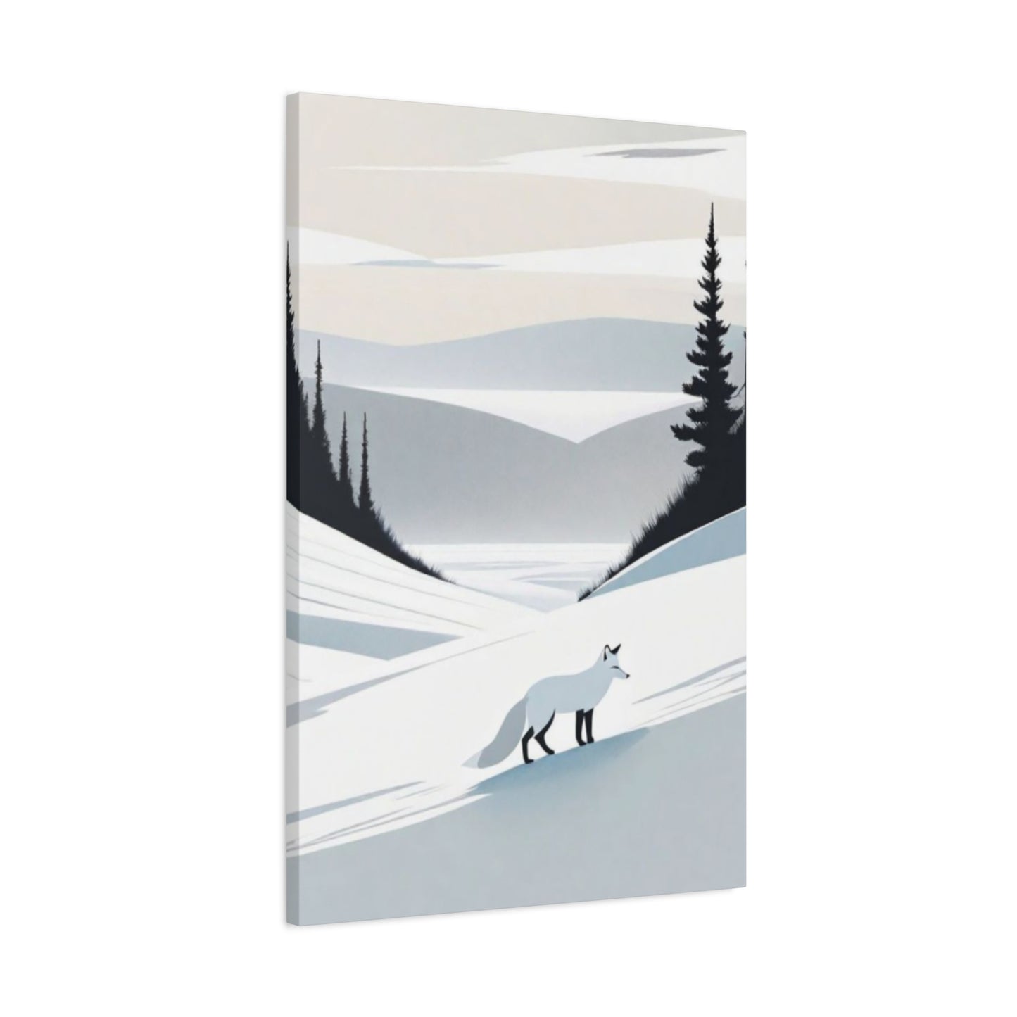 Snow Fox Wall Art & Canvas Prints