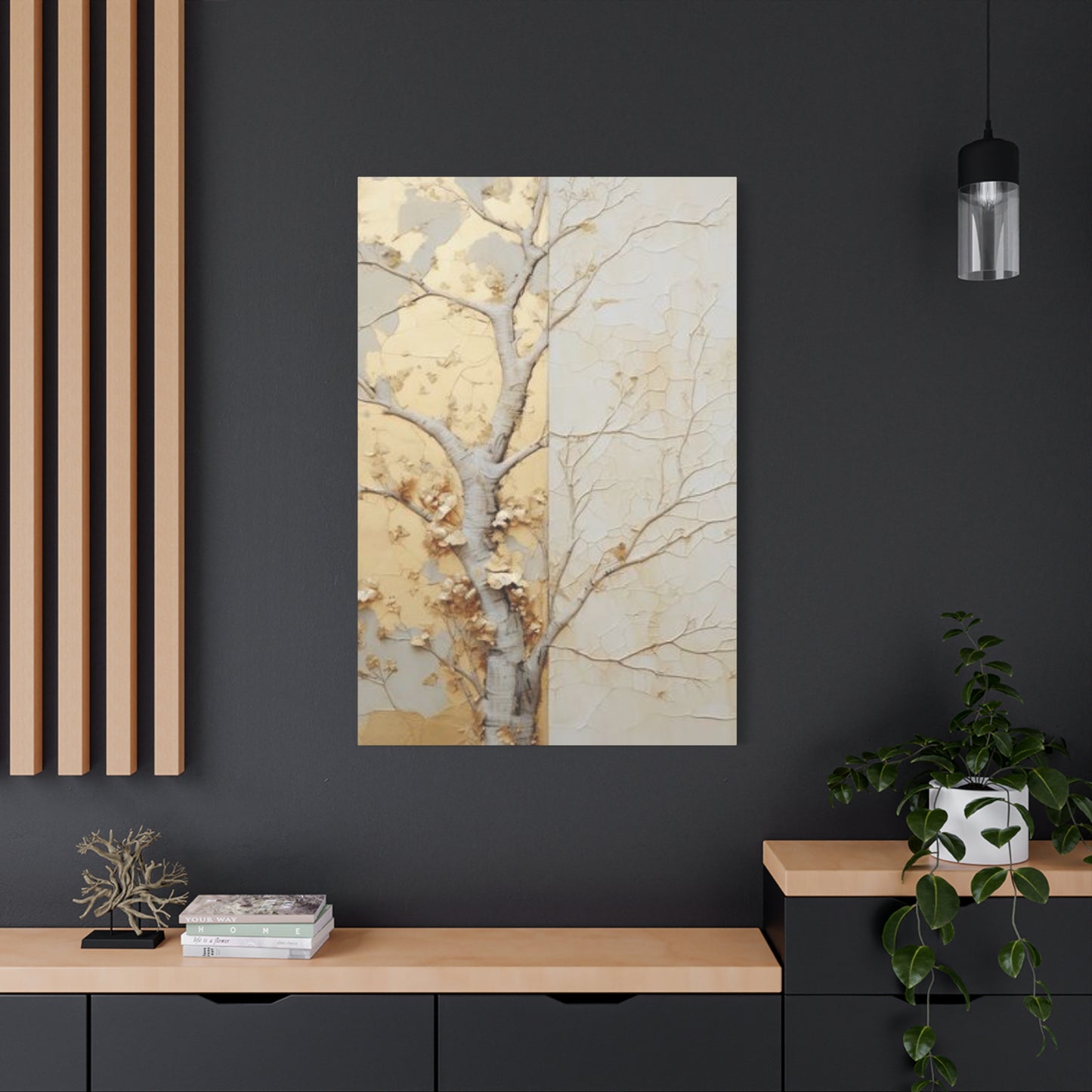 Golden Stem Wall Art & Canvas Prints