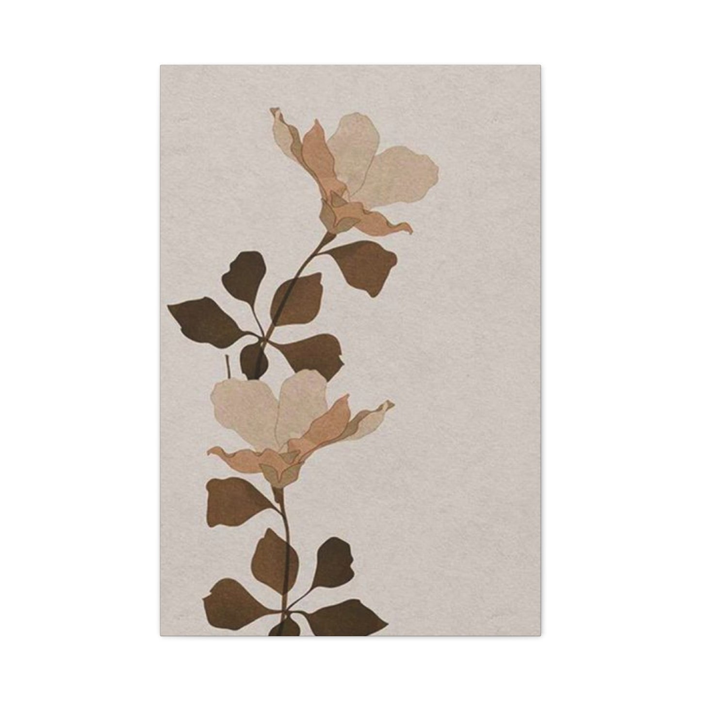 Flower Stem Entryway Wall Art & Canvas Prints