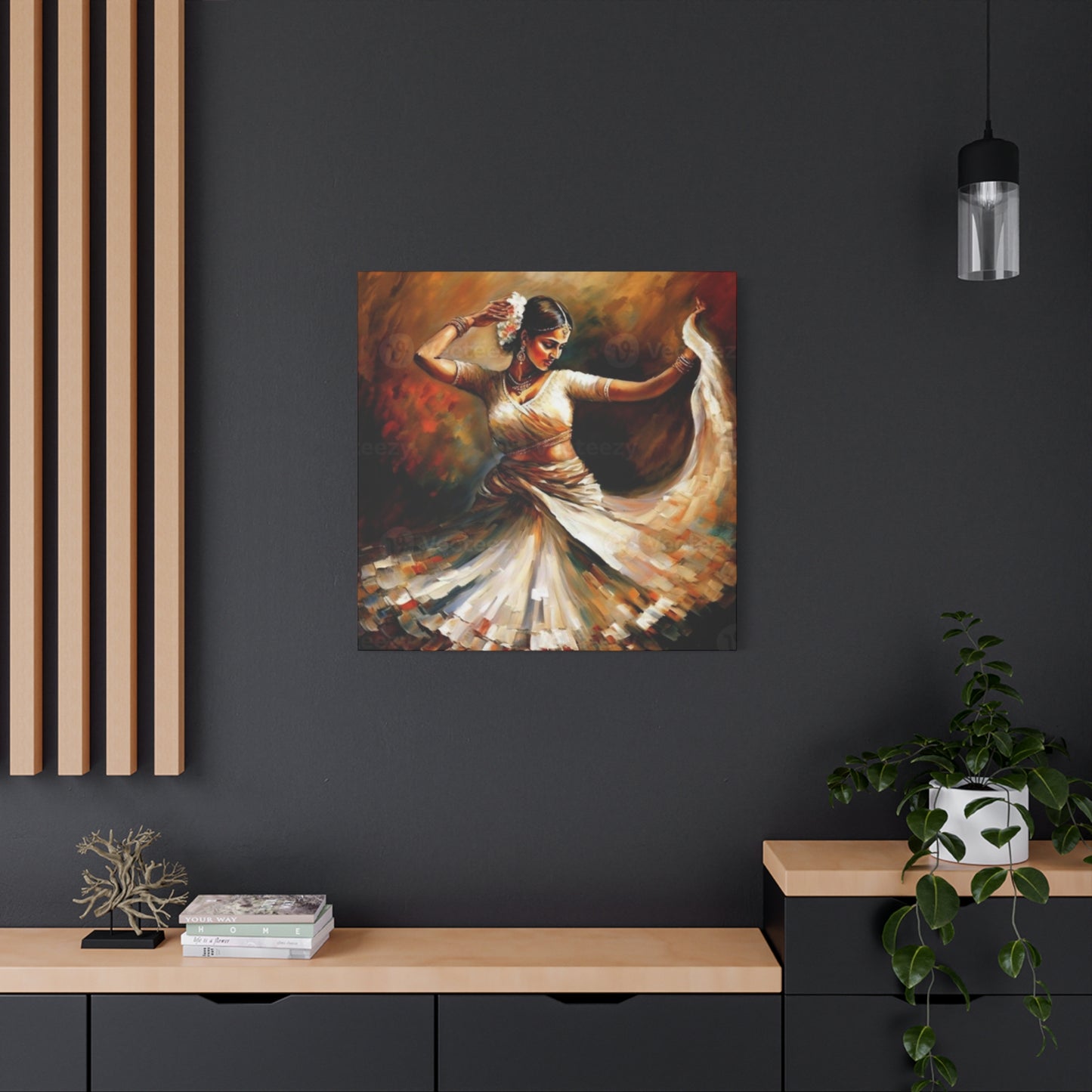 Indian Women Dancing Wall Art & Canvas Prints