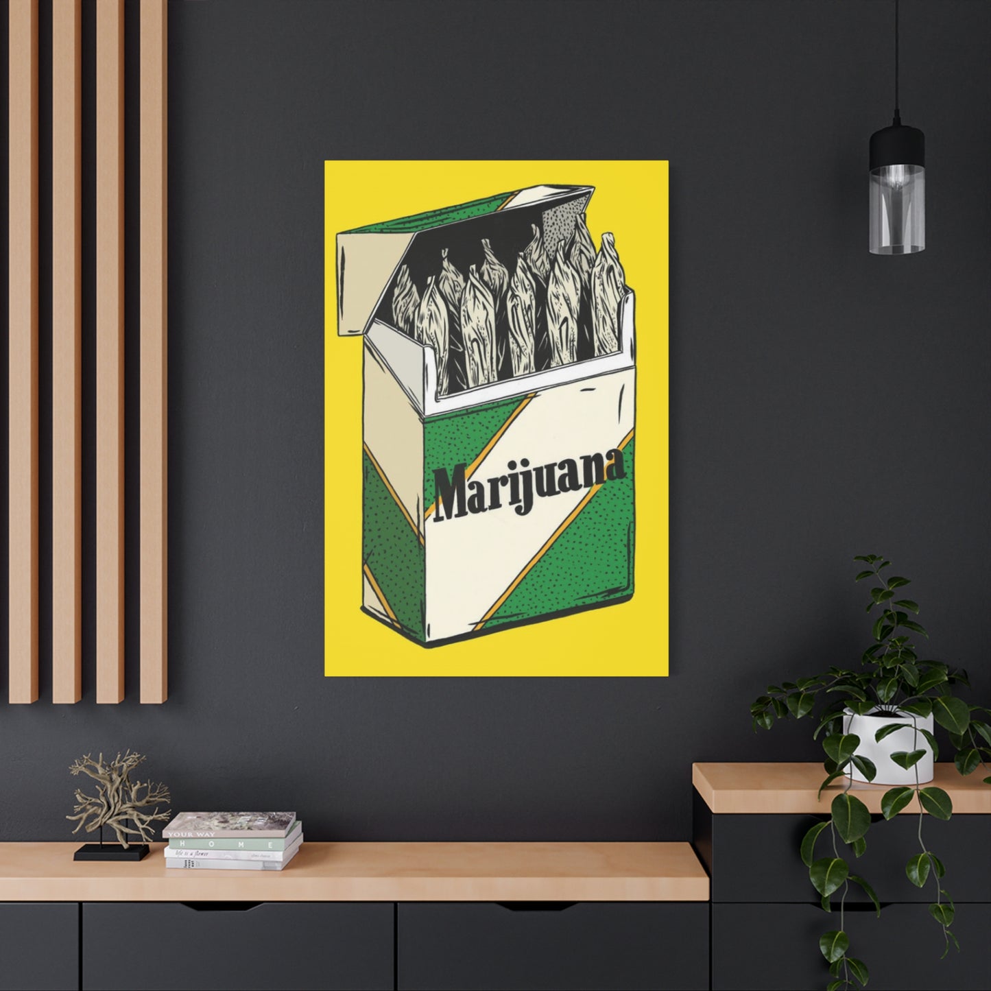 Marijuana Box Poster Marijuana Wall Art & Canvas Prints